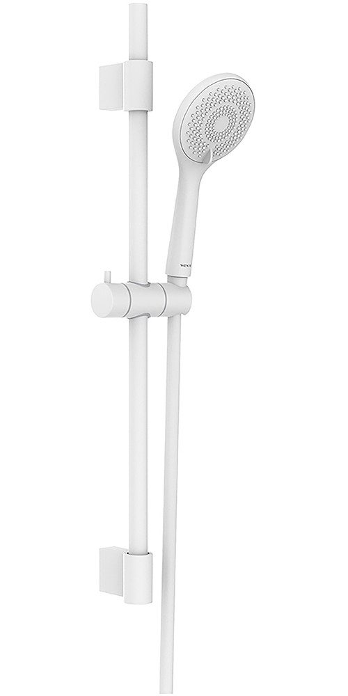 WENKO Slang en handdouche Model watersparend Douchebuis met houder, handdouche & douche slang, waterbesparend (set, 6-delig) douchekoppen wit