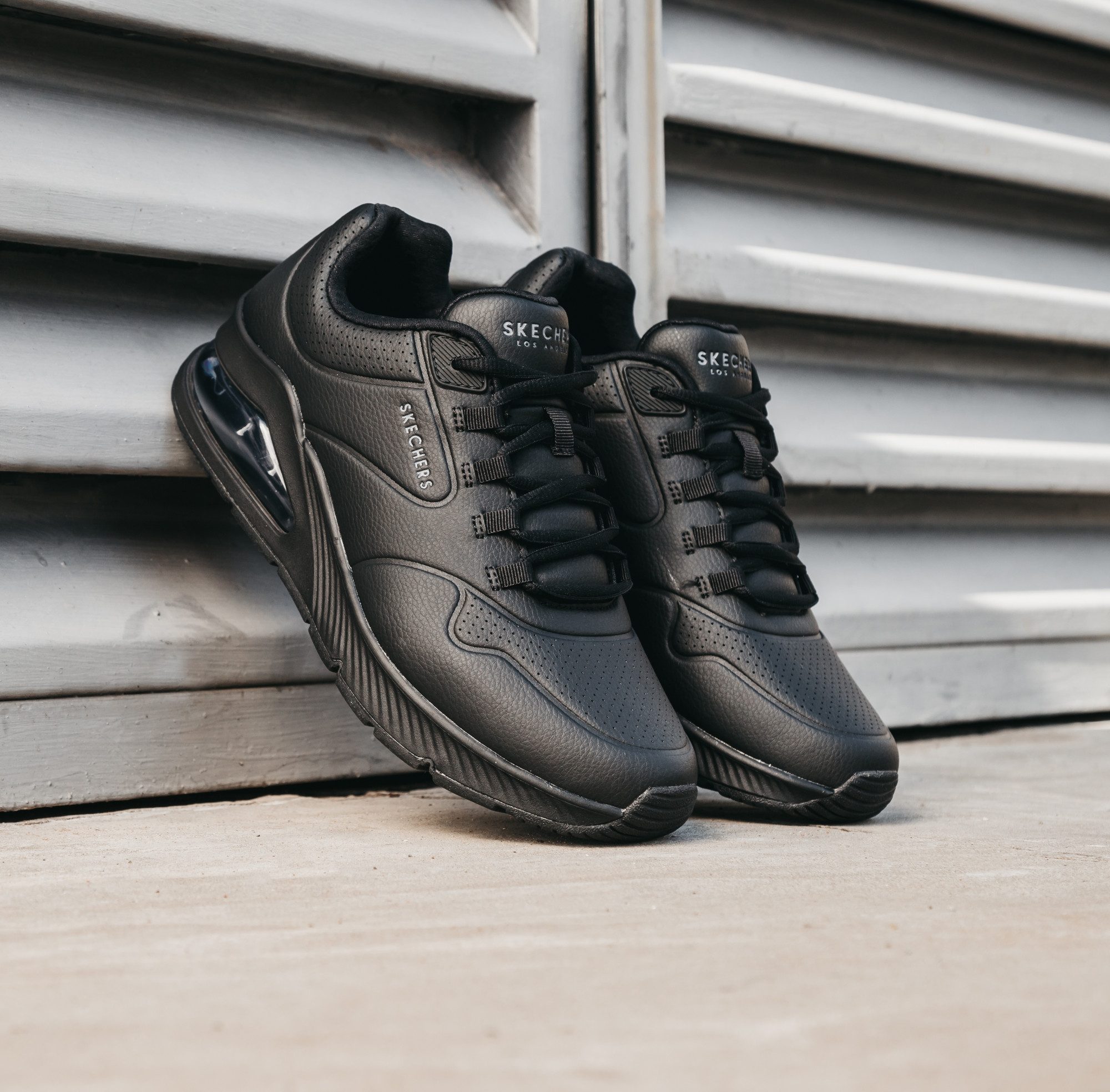 Skechers Sneakers UNO 2 in monochrome look, vrijetijdsschoen, lage schoen, veterschoen
