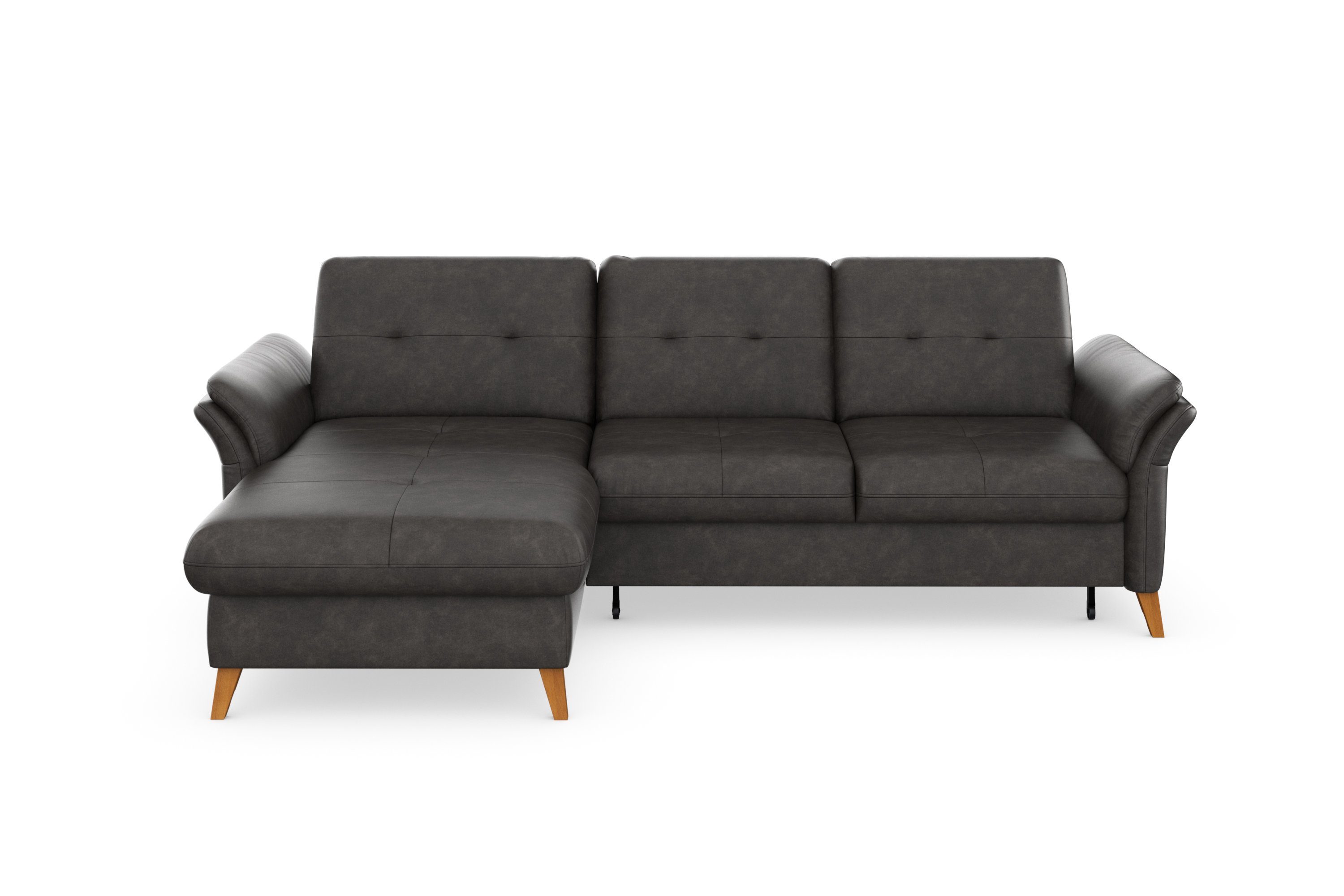 sit&more Hoekbank Göteborg Zitdiepteverstelling en binnenvering, naar keuze met slaapfunctie