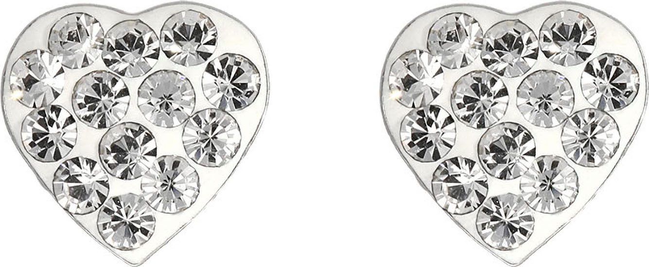 Firetti Oorstekers Sieraad cadeau zilver 925 oorbellen hart