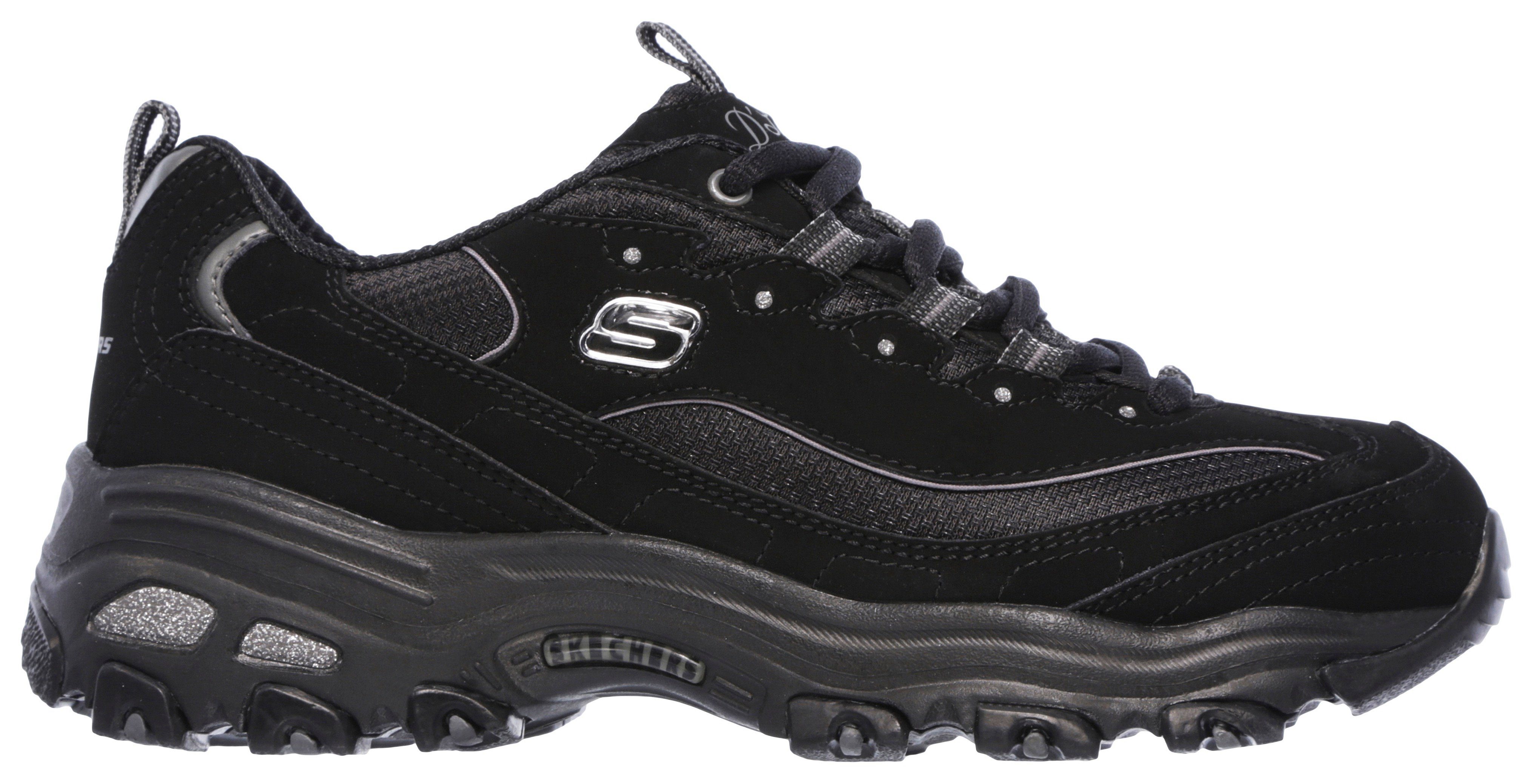 Skechers Sneakers D´Lites - Biggest Fan Vrijetijdsschoen, lage schoen, veterschoen in trendy chunky-stijl