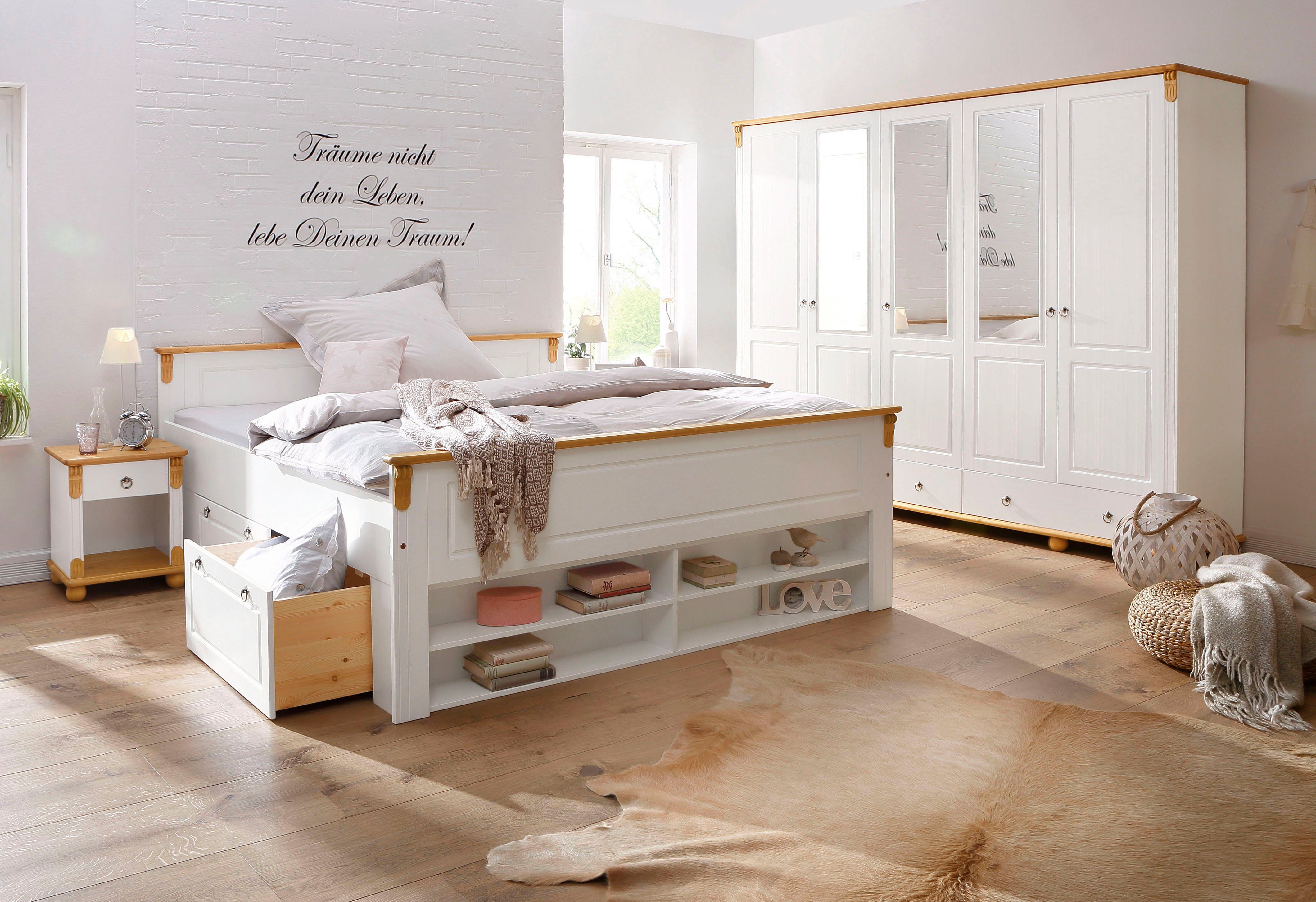 Home affaire Lade TESSIN Onderbedladen op wieltjes, geschikt voor het home affaire bed Tessin (set, 2 stuks)