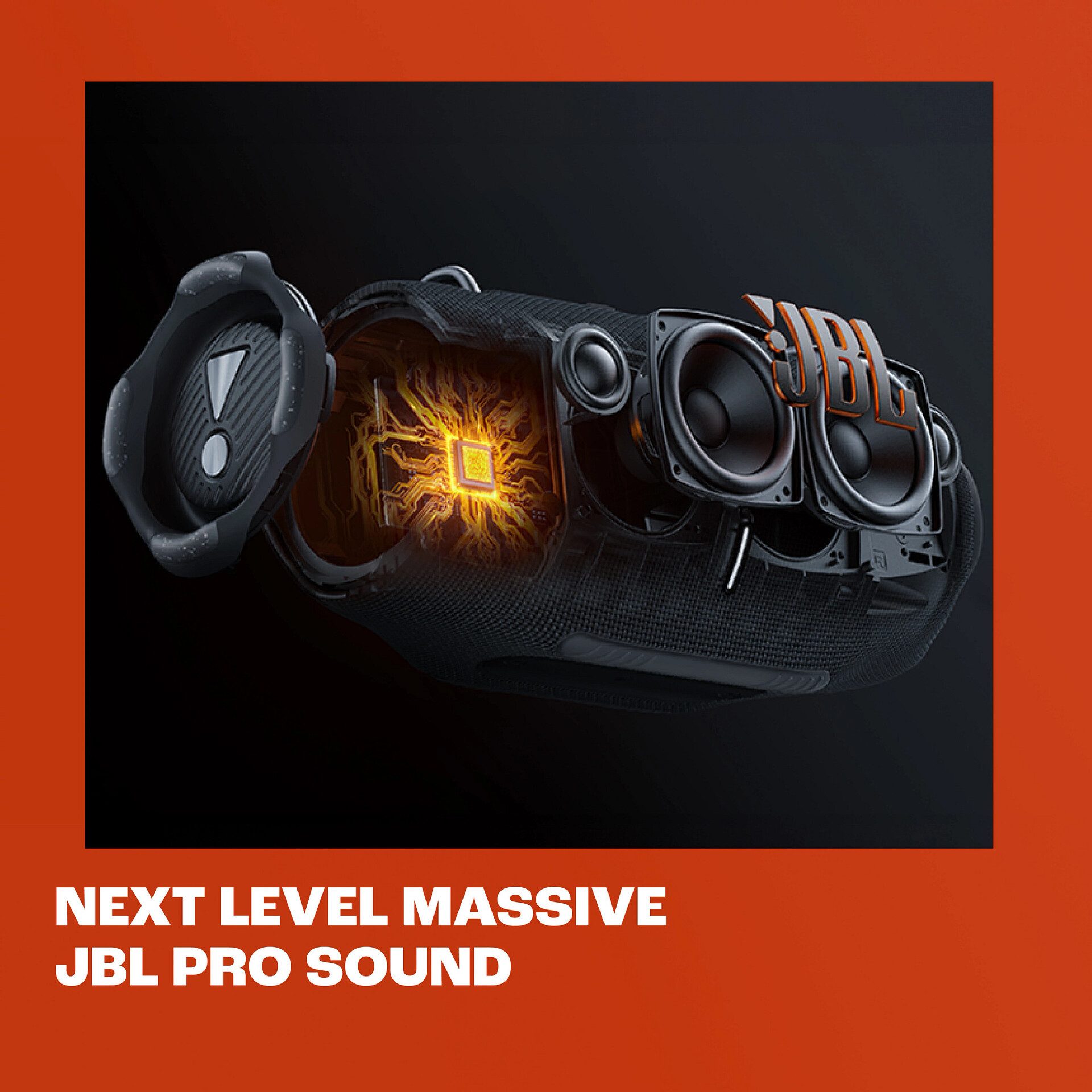 JBL Bluetooth luidspreker XTREME 4 - draagbare waterdichte luidspreker met schouderriem