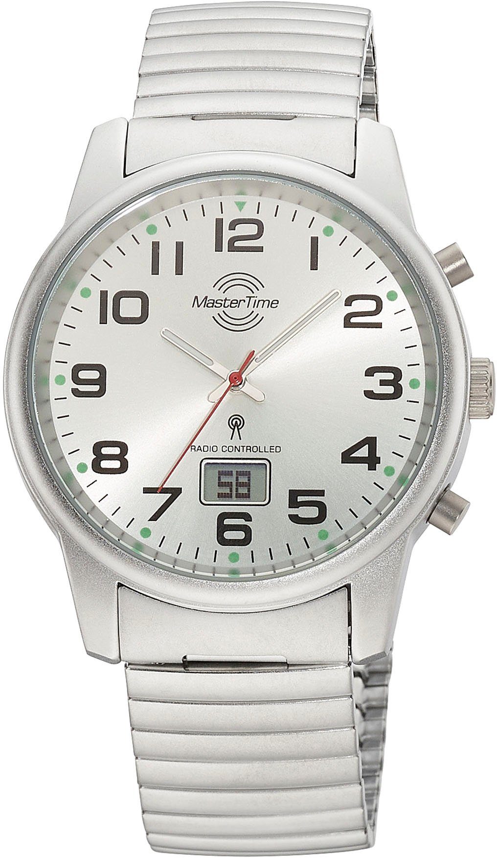 MASTER TIME Radiografisch horloge Super Power trekband, MTGA-10822-42M Armbanduhr, quartzhorloge,...