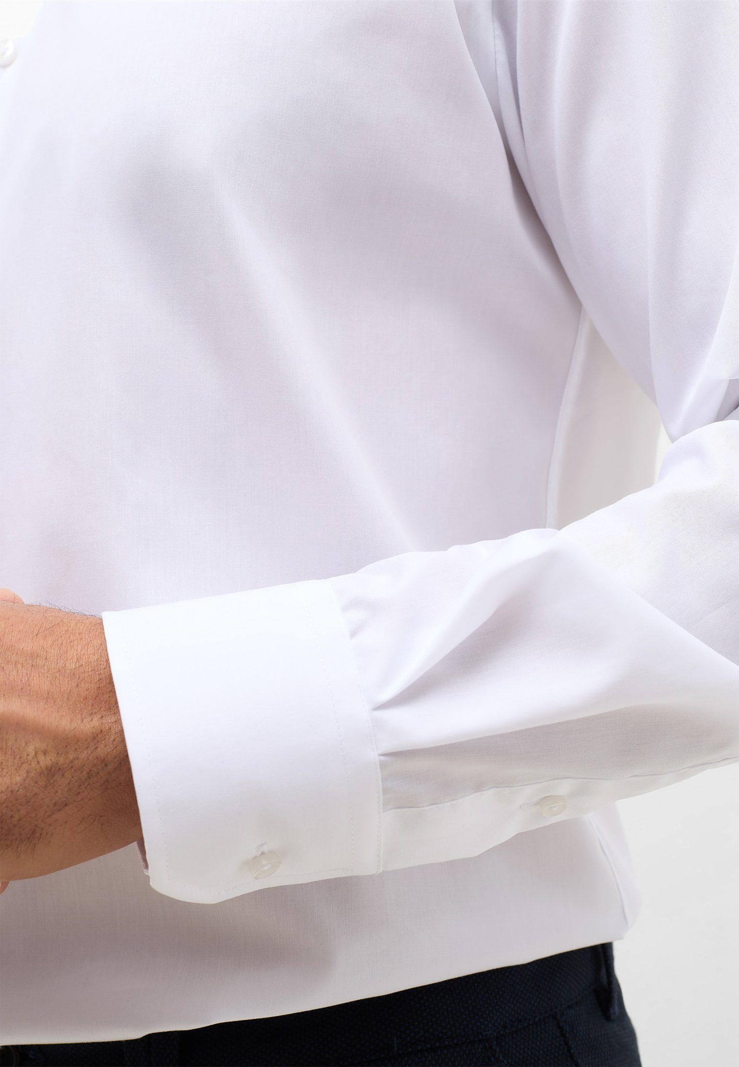 Eterna Overhemd met lange mouwen MODERN FIT NON IRON (strijkvrij)