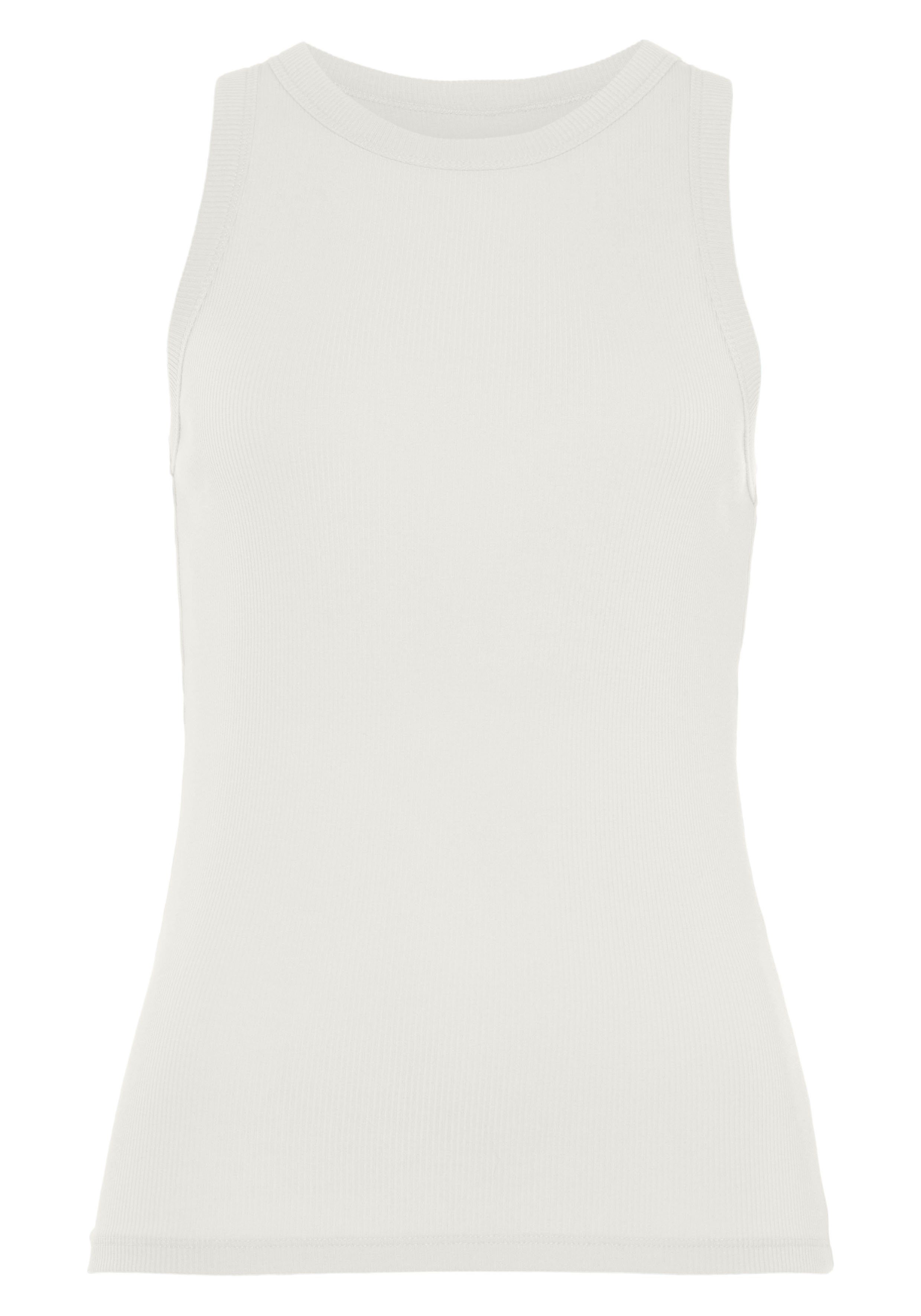 Beachtime Tanktop met tropische print (set, 2-delig)