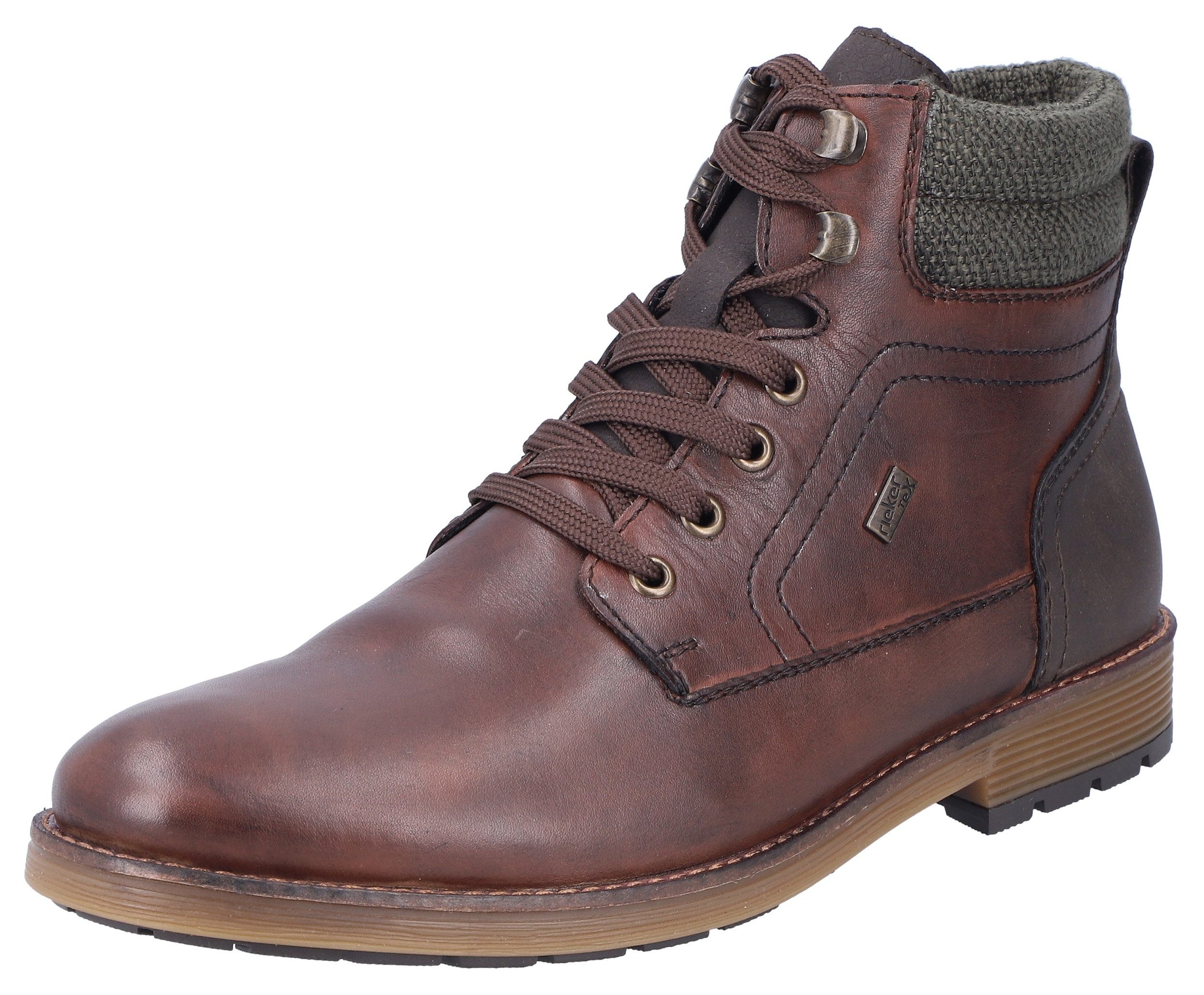 Rieker Booties F4544-25 Mannen Bruin Laarsjes Laarzen