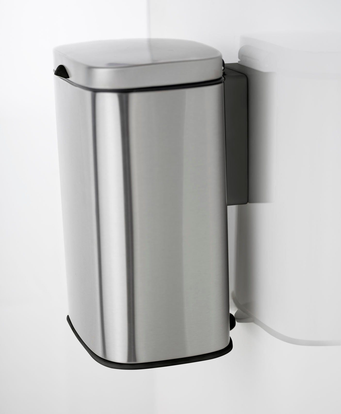 WENKO Tissue-emmer Sare ter bevestiging aan de wand, 5 liter