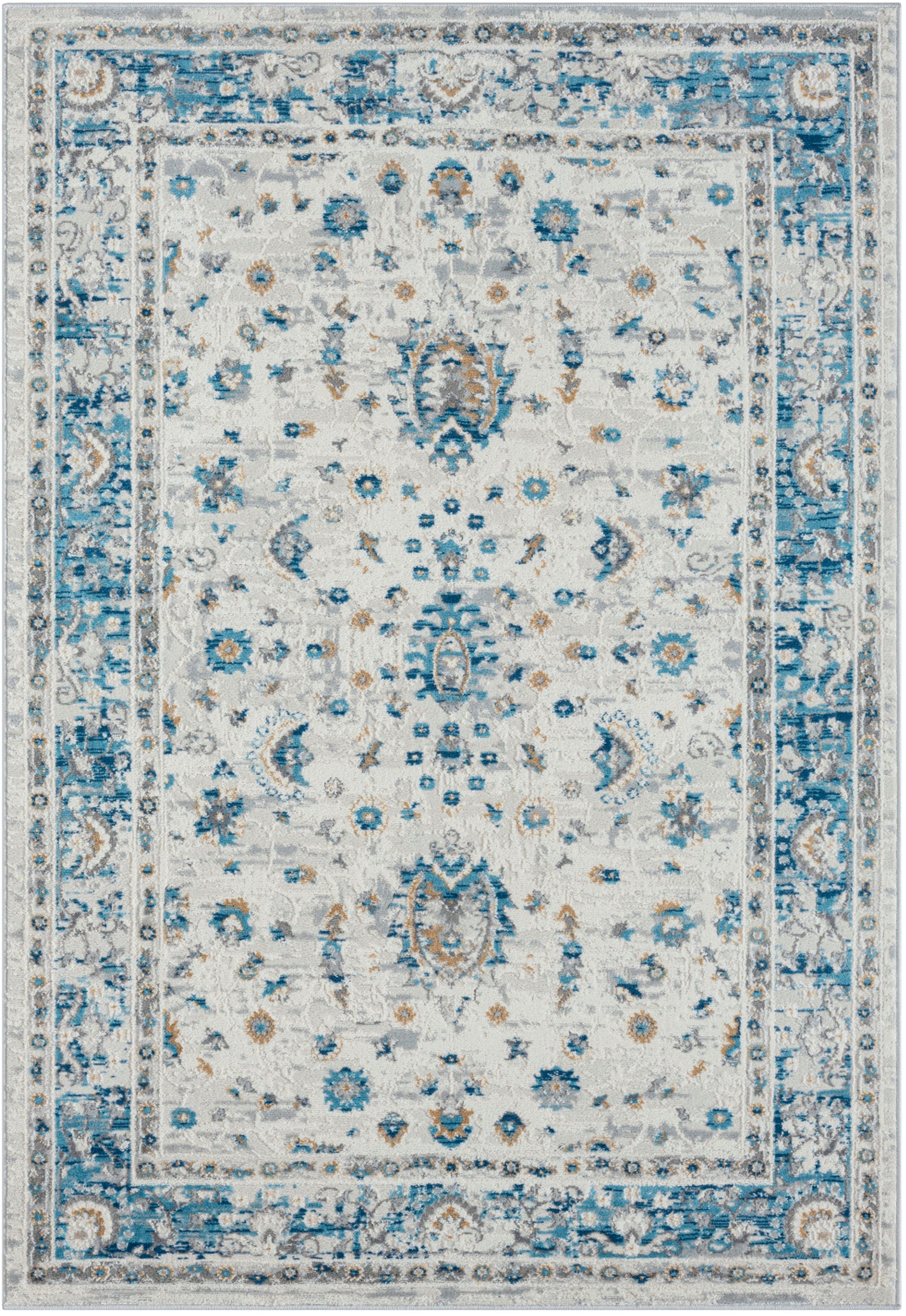 Myflair Möbel & Accessoires Vloerkleed My Heriz Kortpolig, klassiek oosters ontwerp, bijzonder zacht door microvezel