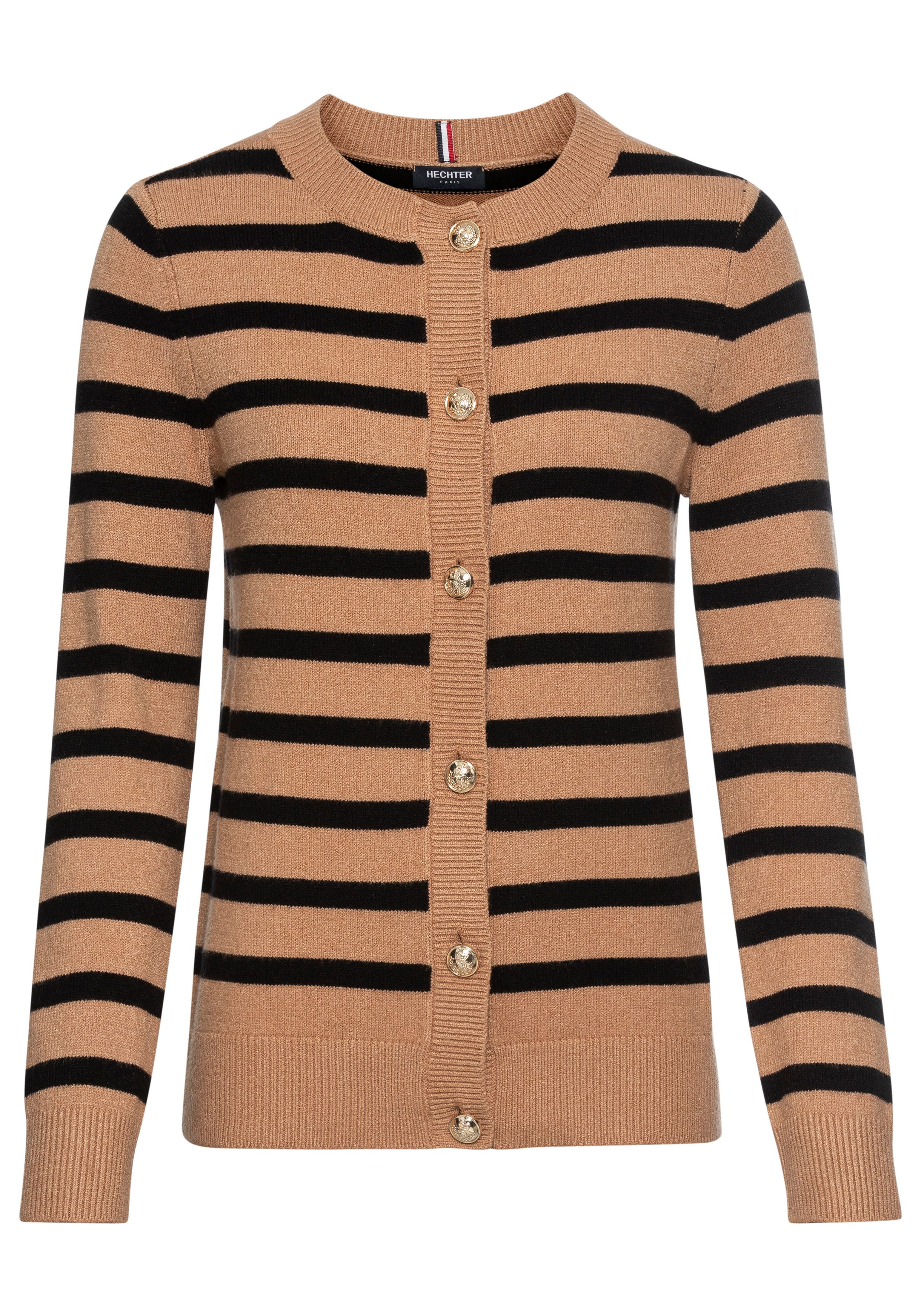 HECHTER PARIS Vest met contraststrepen - nieuwe collectie