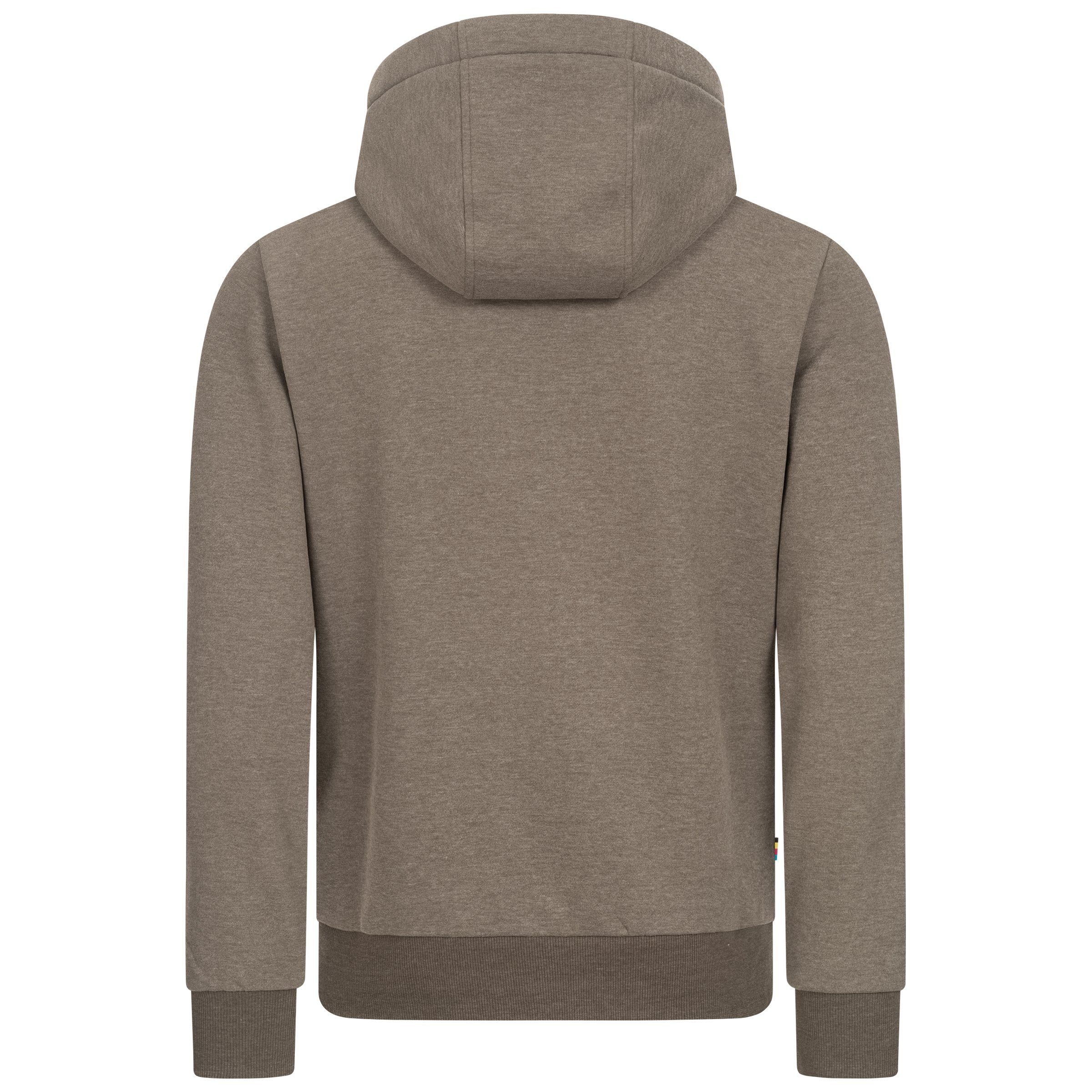 DEPROC Active Hoodie FinnCMYK II MEN zachte fleecejack met kangoeroezak