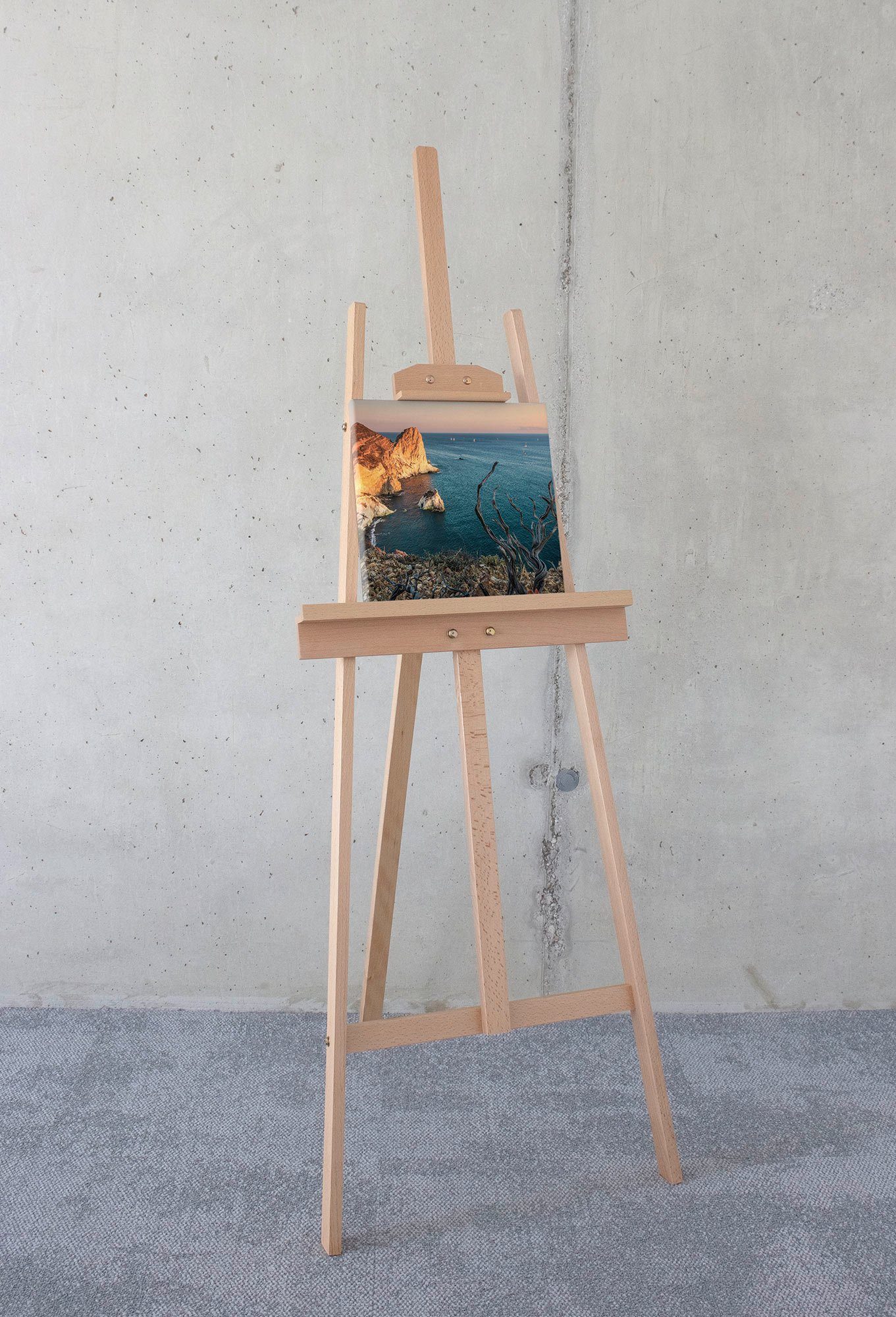 Komar Artprint op linnen Steep Cove - Afmeting 30 x 30 cm (1 stuk)