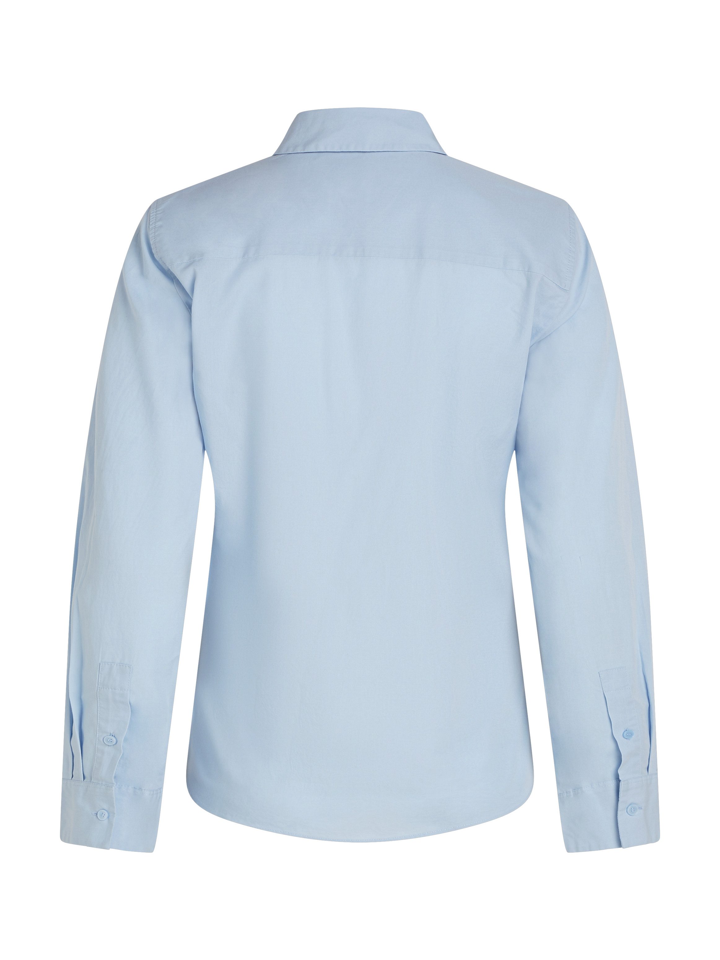 Tommy Hilfiger Overhemdblouse ESS POPLIN REGULAR SHIRT met popeline geborduurd logo