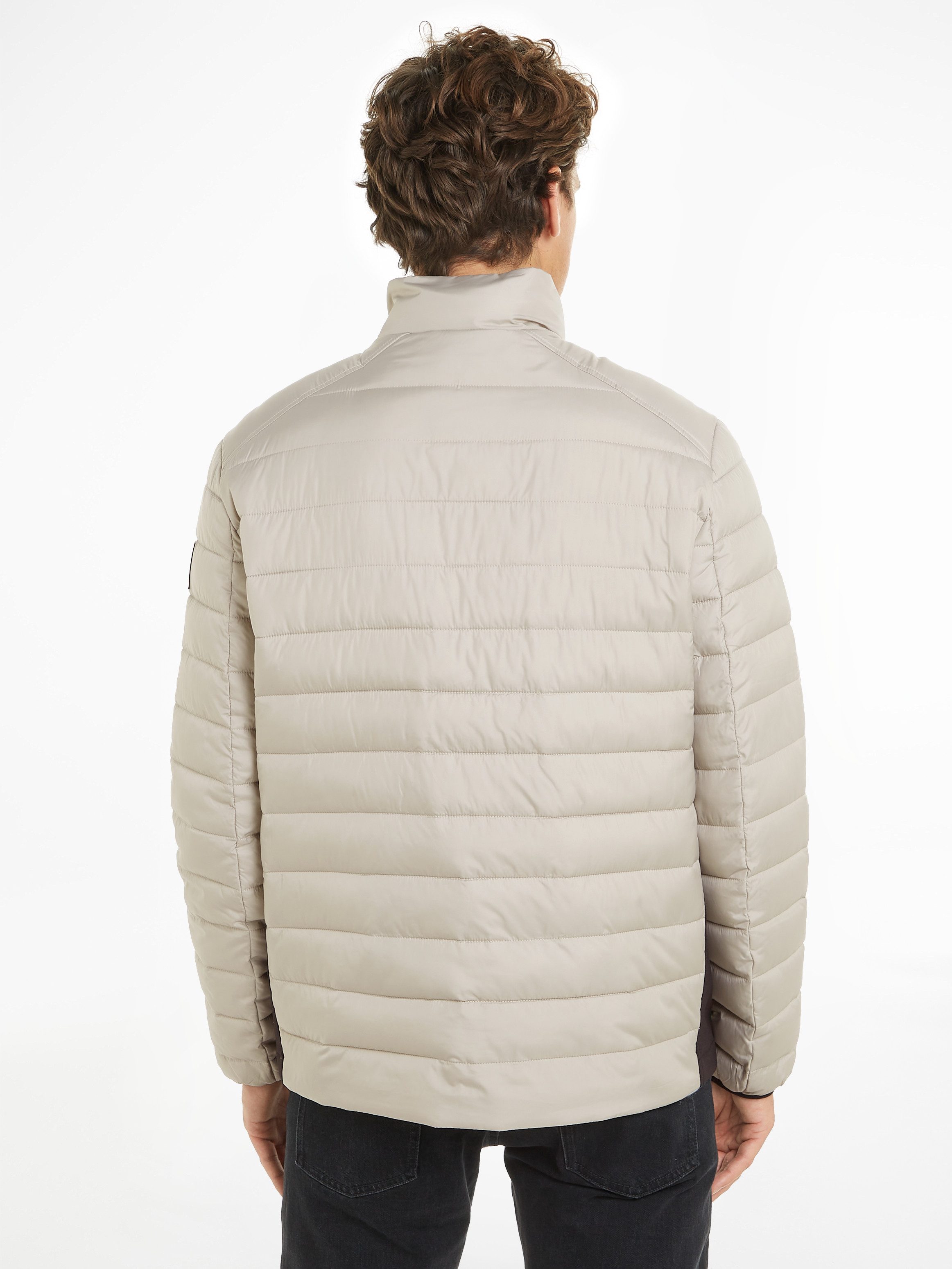 Calvin Klein Gewatteerde jas RECYCLED SIDE LOGO JACKET