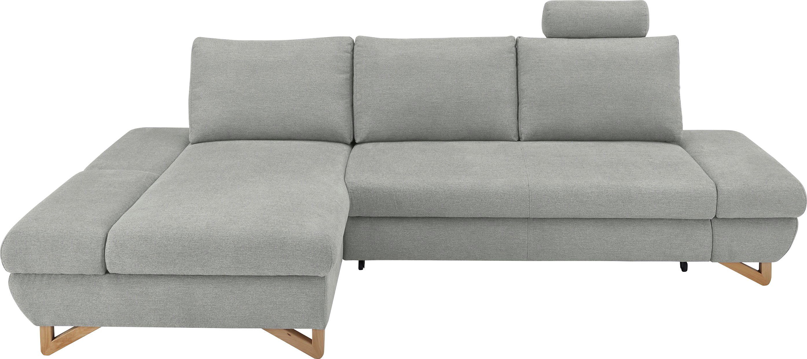 INOSIGN Slaapbank City/Giron comfortabele slaapbank (ligoppervlak 245 x 138 cm) en bedlade