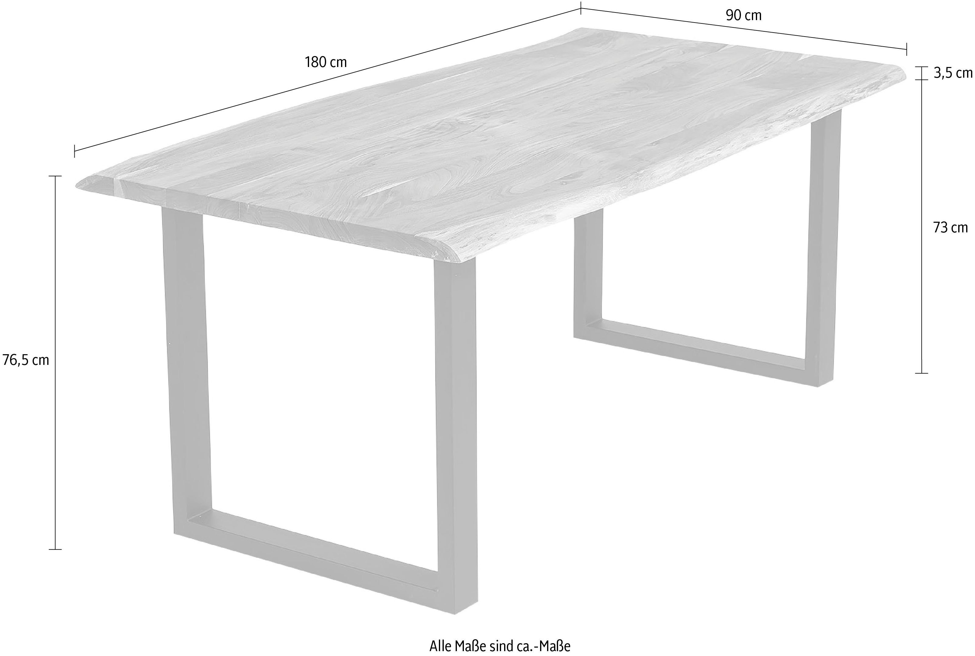 SalesFever Eettafel Massief hout geolied en tweevoudig gewaxt