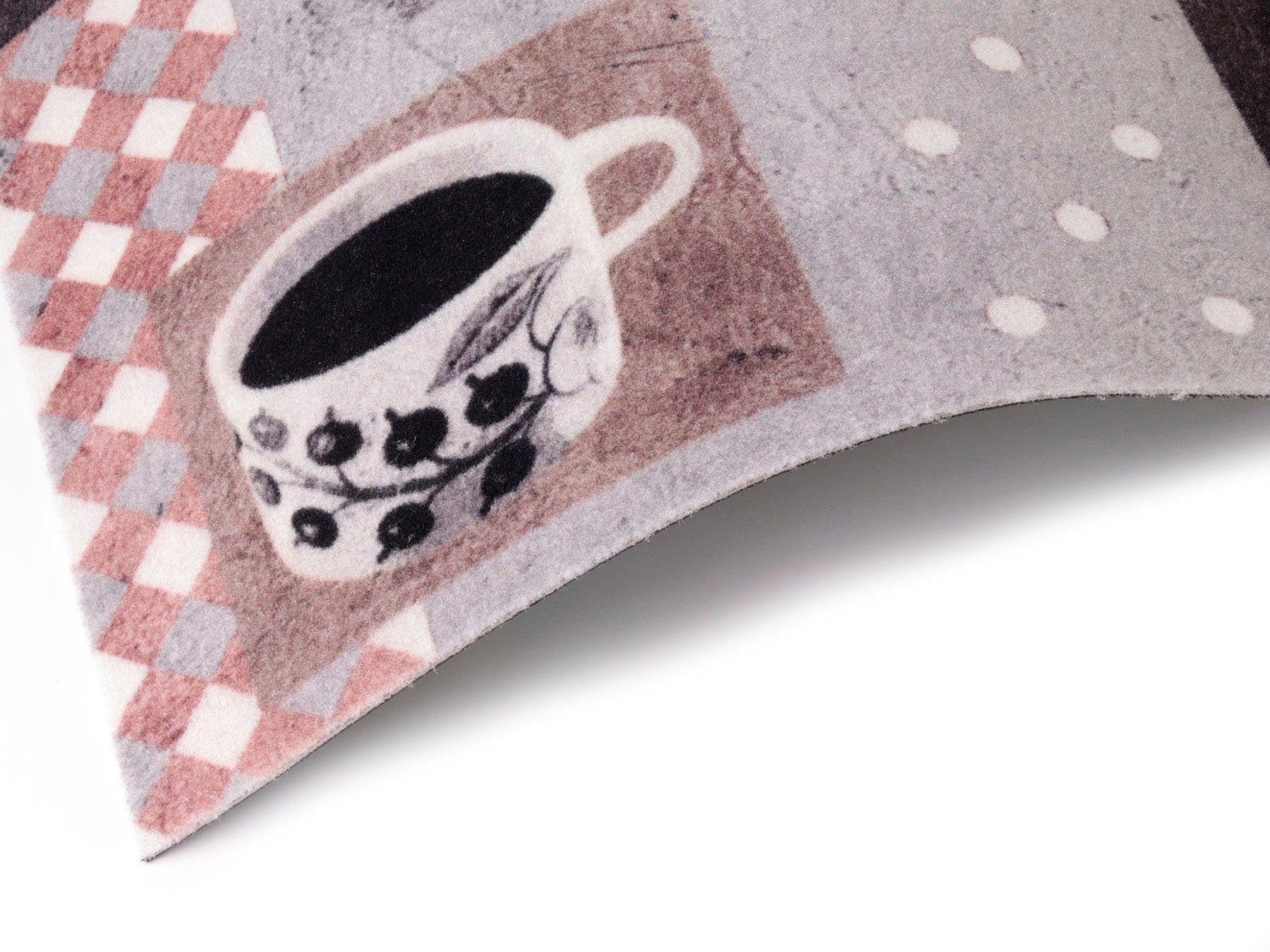Primaflor-Ideen in Textil Keukenloper BON CAFE met een opschrift & motief koffie, antislip, wasbaar, keuken