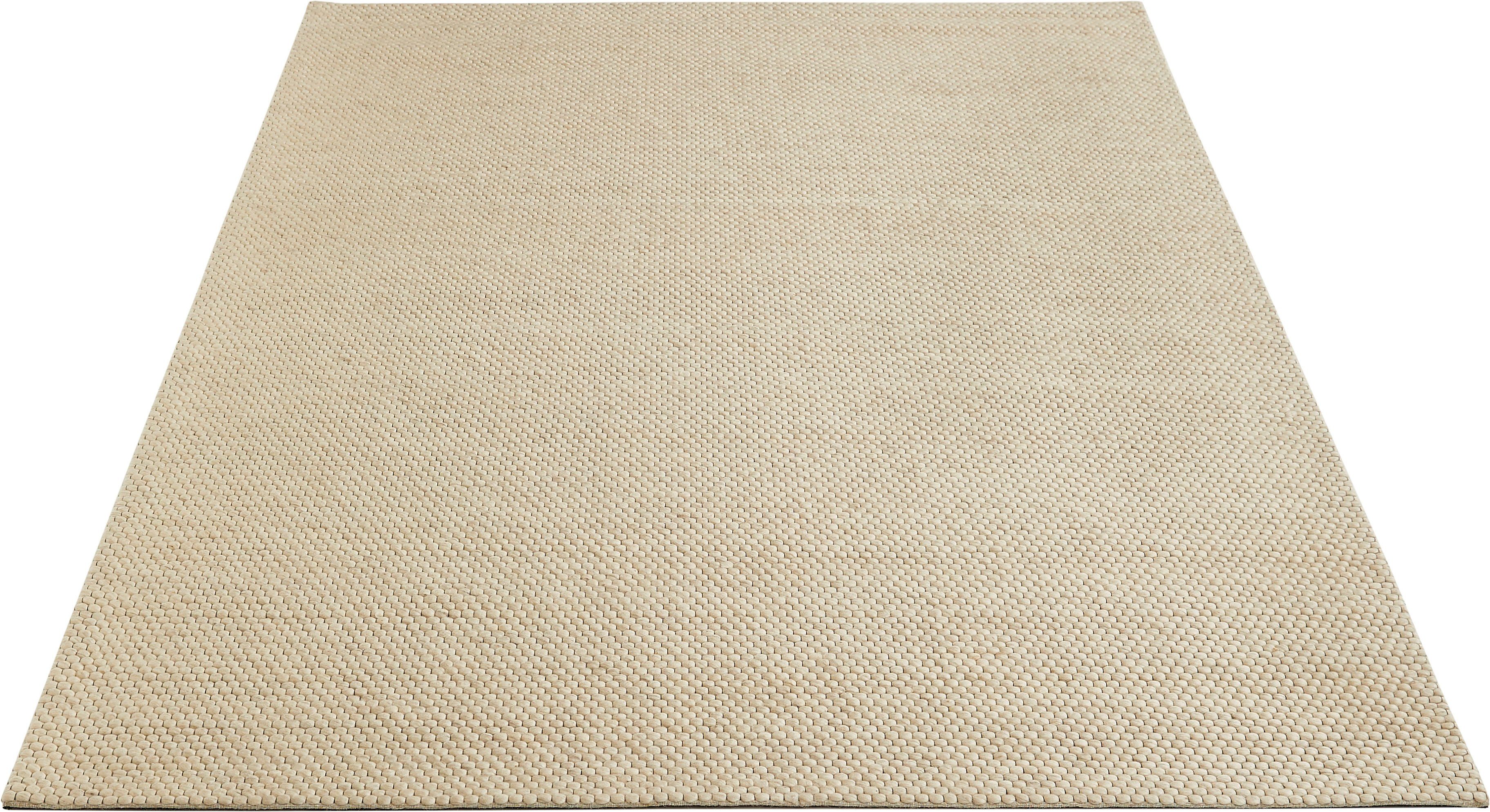 Barbara Becker Vloerkleed Brave Handgeweven, materiaal 50% wol, 50% viscose, met de hand geweven, gemêleerde look