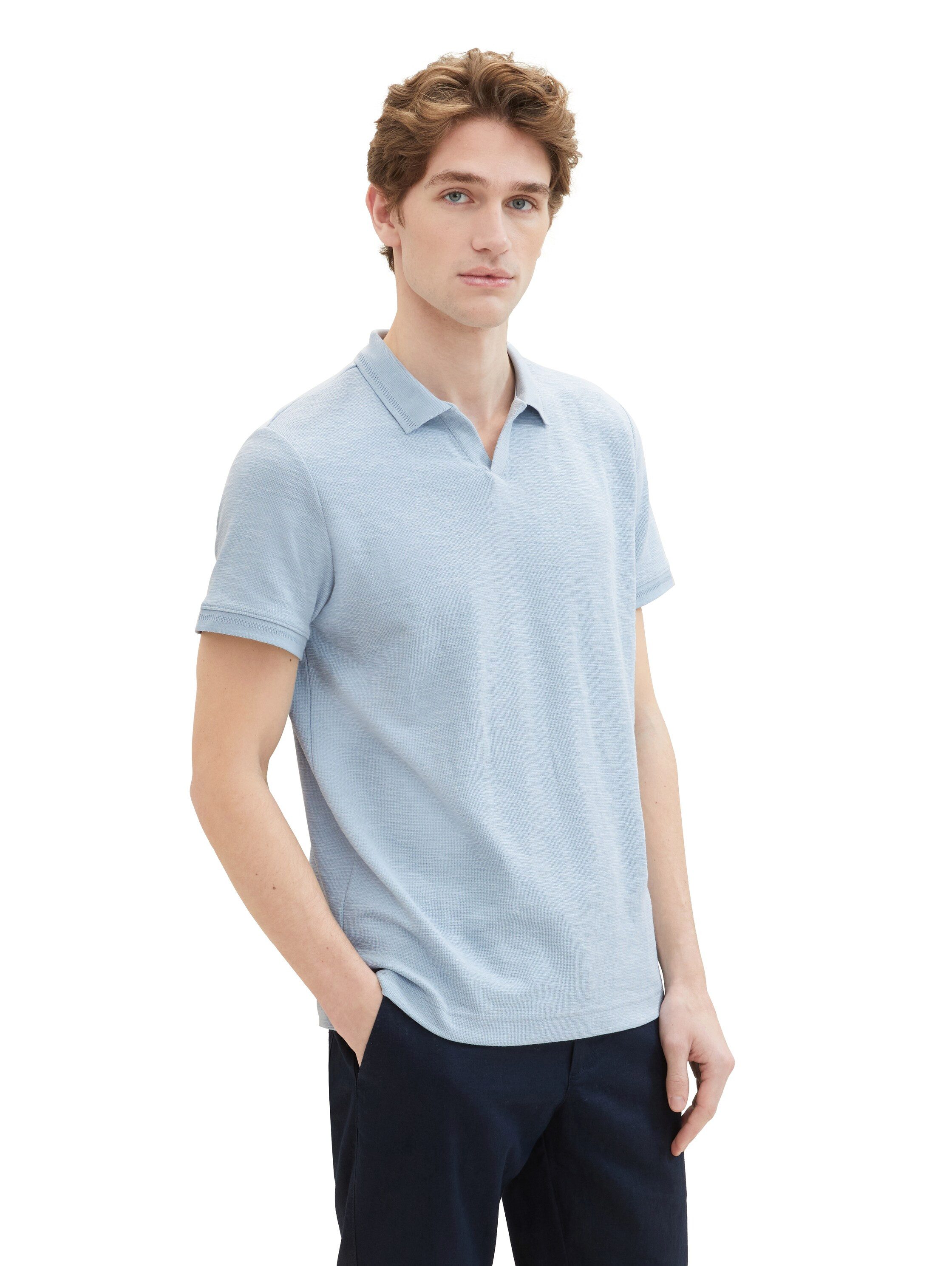 Tom Tailor Poloshirt met structuur