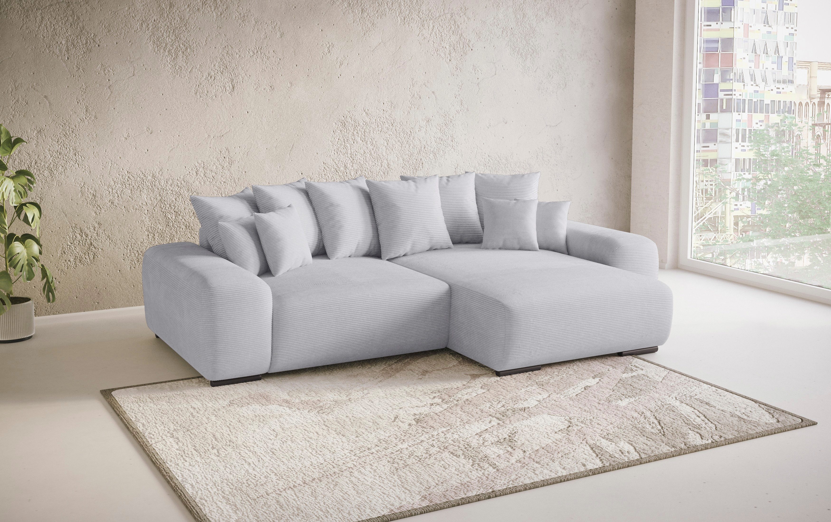 Mr. Couch Hoekbank Sundance, L-vorm Permanente slaper met bed, bedbox, tot 140 kg belastbaar