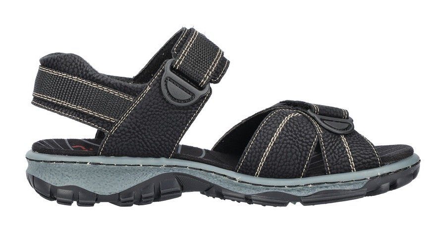 Rieker Sandalen zomerschoen, outdoorschoen, sleehak, in trekkinglook