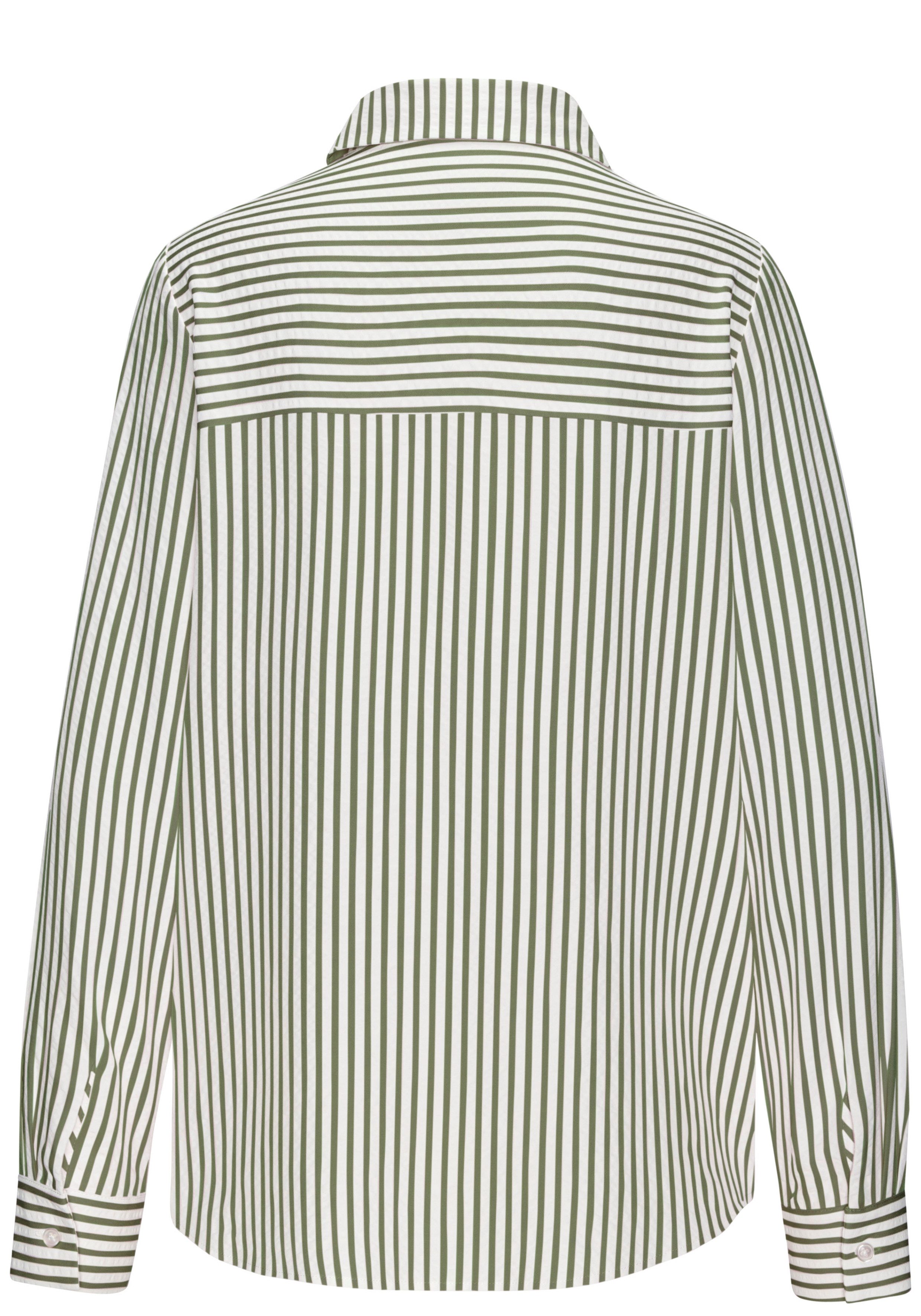 Vivance Overhemdblouse met streep-patroon, strijkvrije kwaliteit