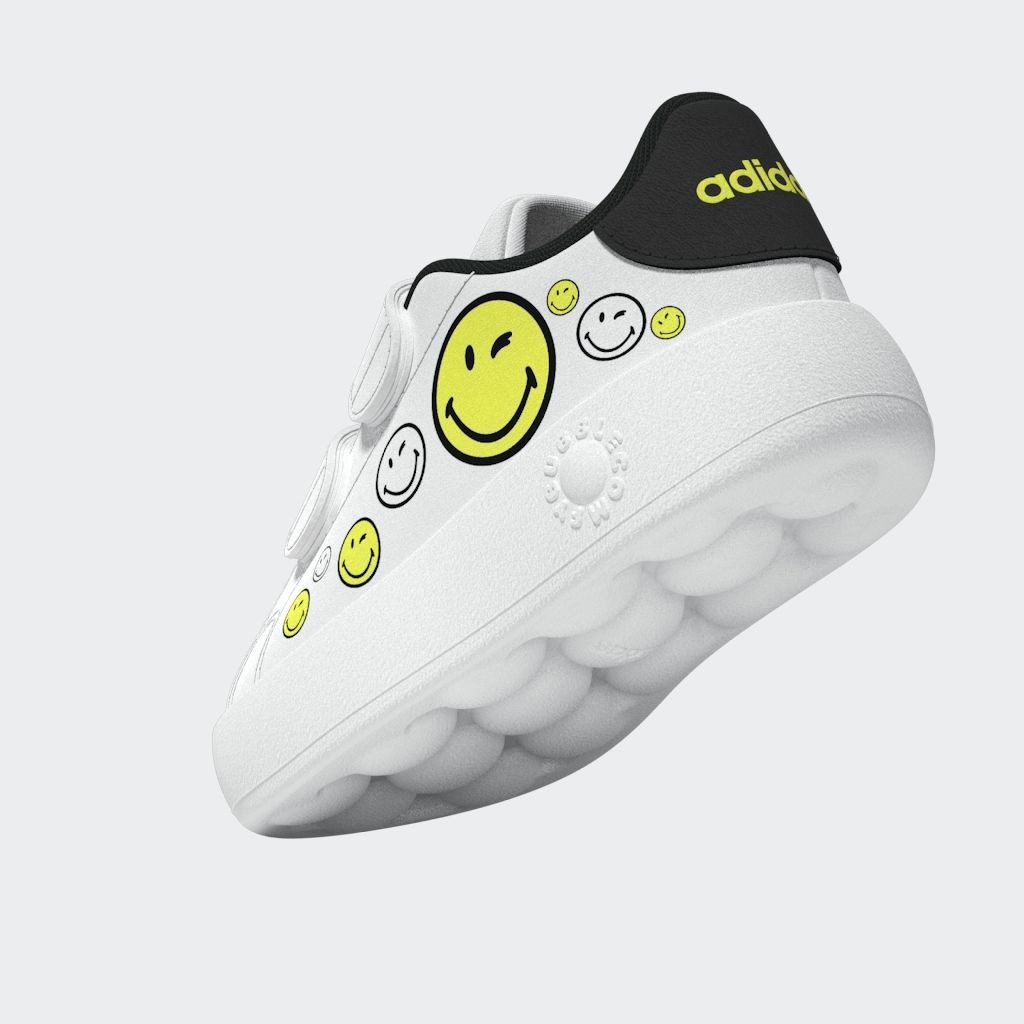 adidas Sportswear Klittenbandschoenen ADIDAS SMILEY ADVANTAGE KIDS Ontwerp geïnspireerd door de adidas Stan Smith, voor kinderen