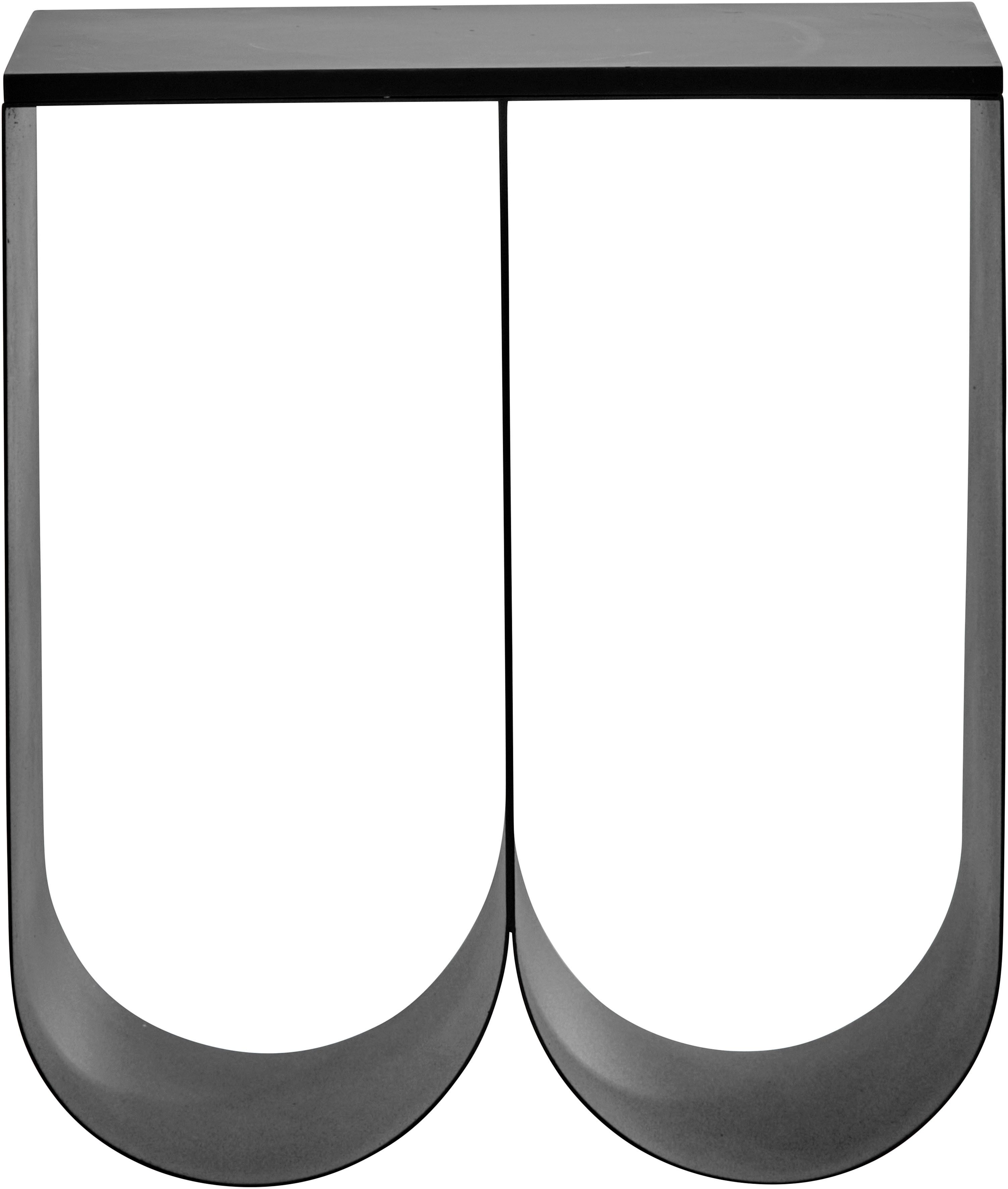 Guido Maria Kretschmer Home&Living Wandplank Sisterol van gepoedercoat metaal, variabel inzetbaar