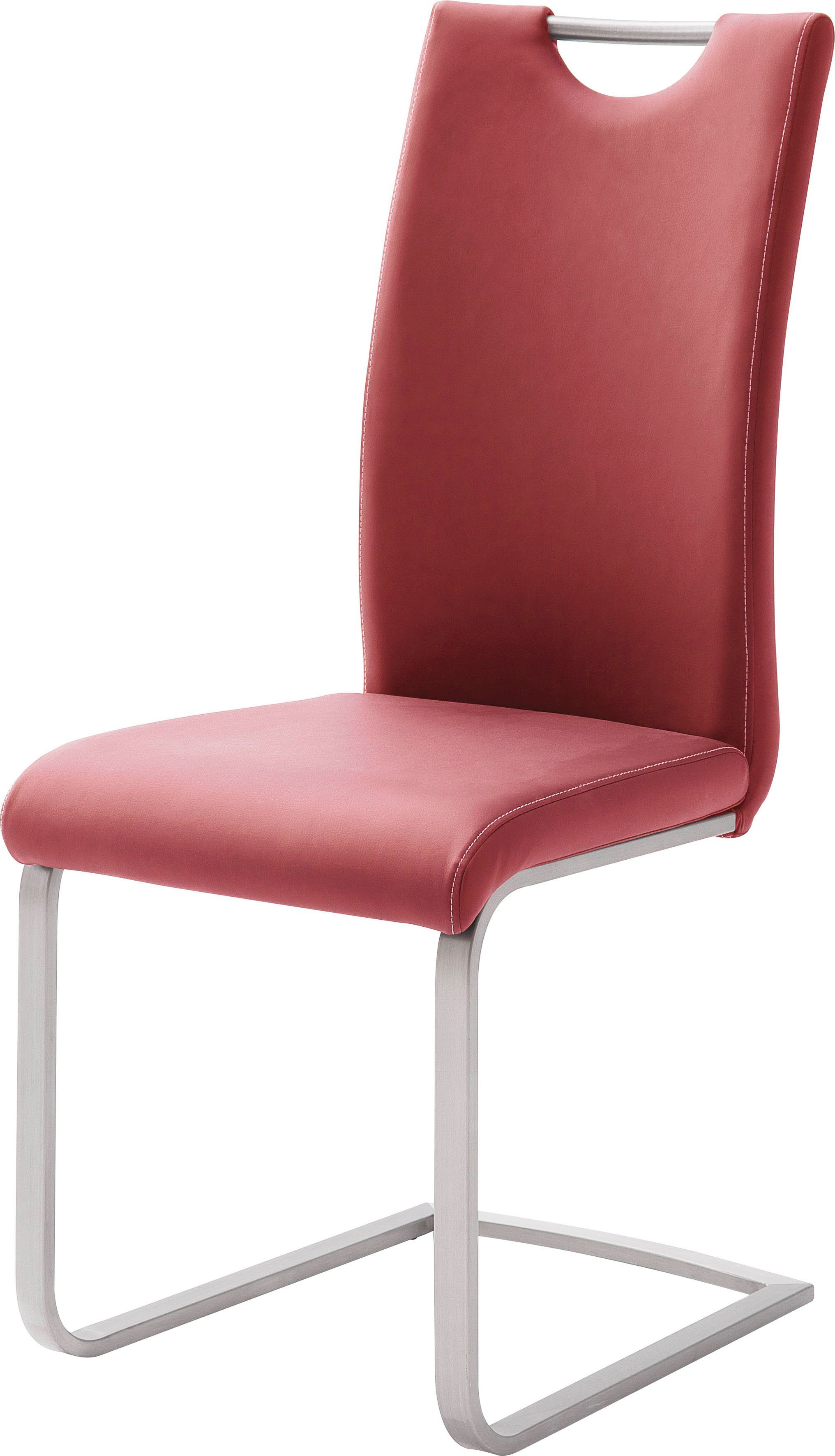 MCA furniture Vrijdragende stoel Paulo Stoel belastbaar tot 120 kg (set, 4 stuks)