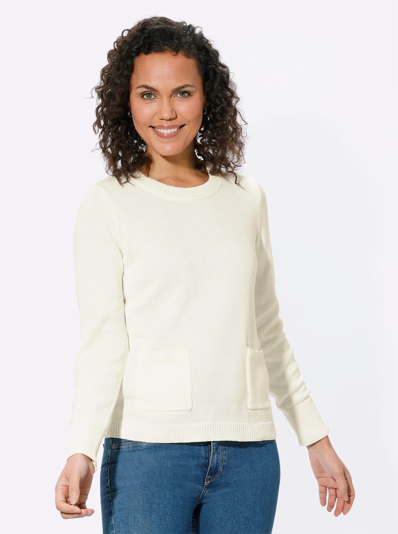 Casual Looks Trui met ronde hals Trui