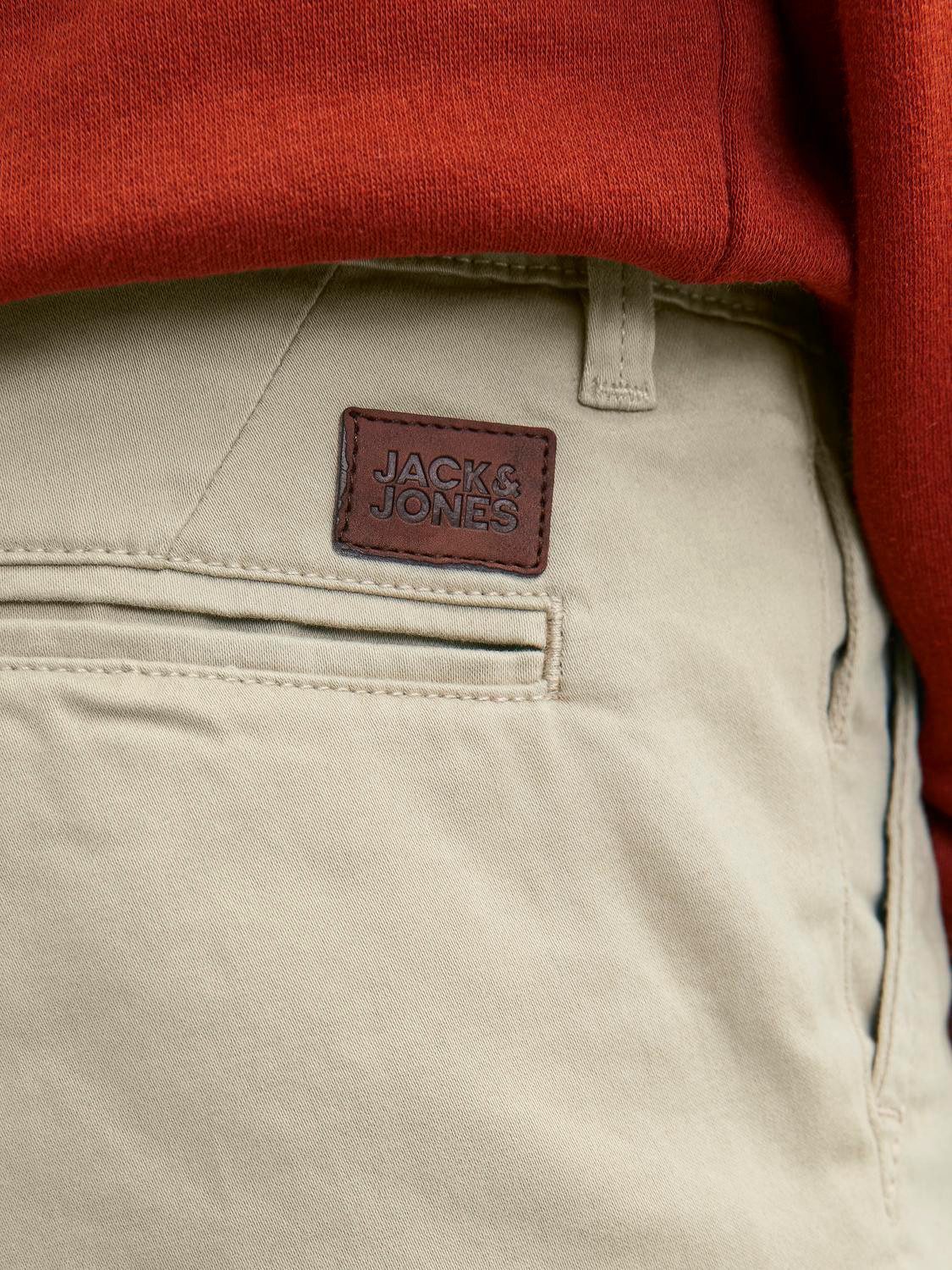 Jack & Jones Junior Chino-short JPSTBOWIE JJSHORTS SOLID SN JNR