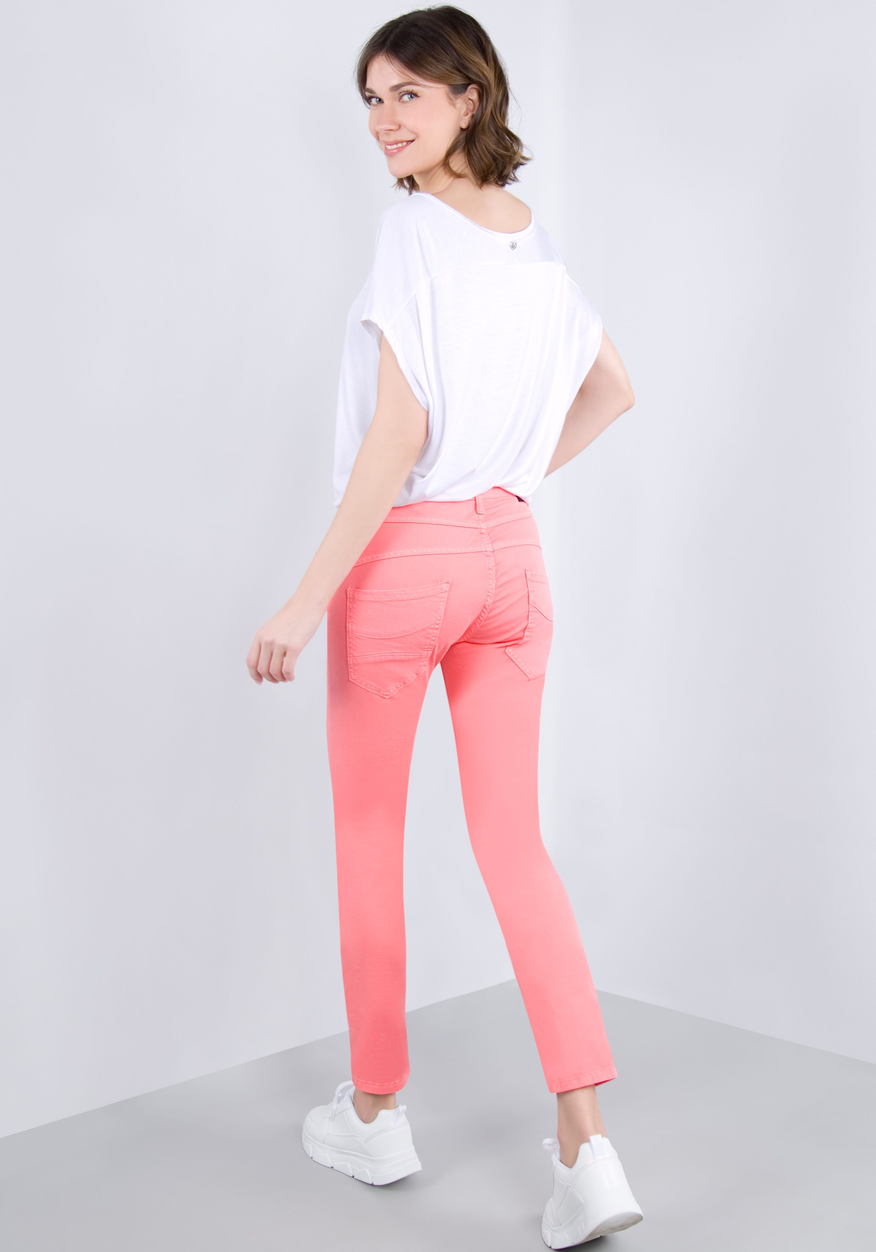 Please Jeans 5-pocket jeans P78A Krinkel-look