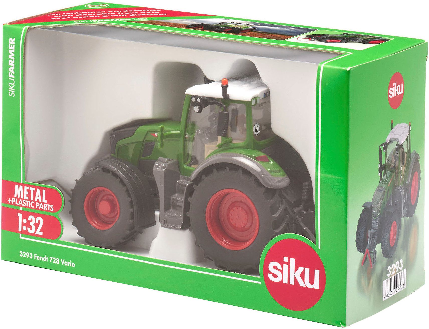 Siku Speelgoed-tractor Siku boer, Fendt 728 vario (3293)