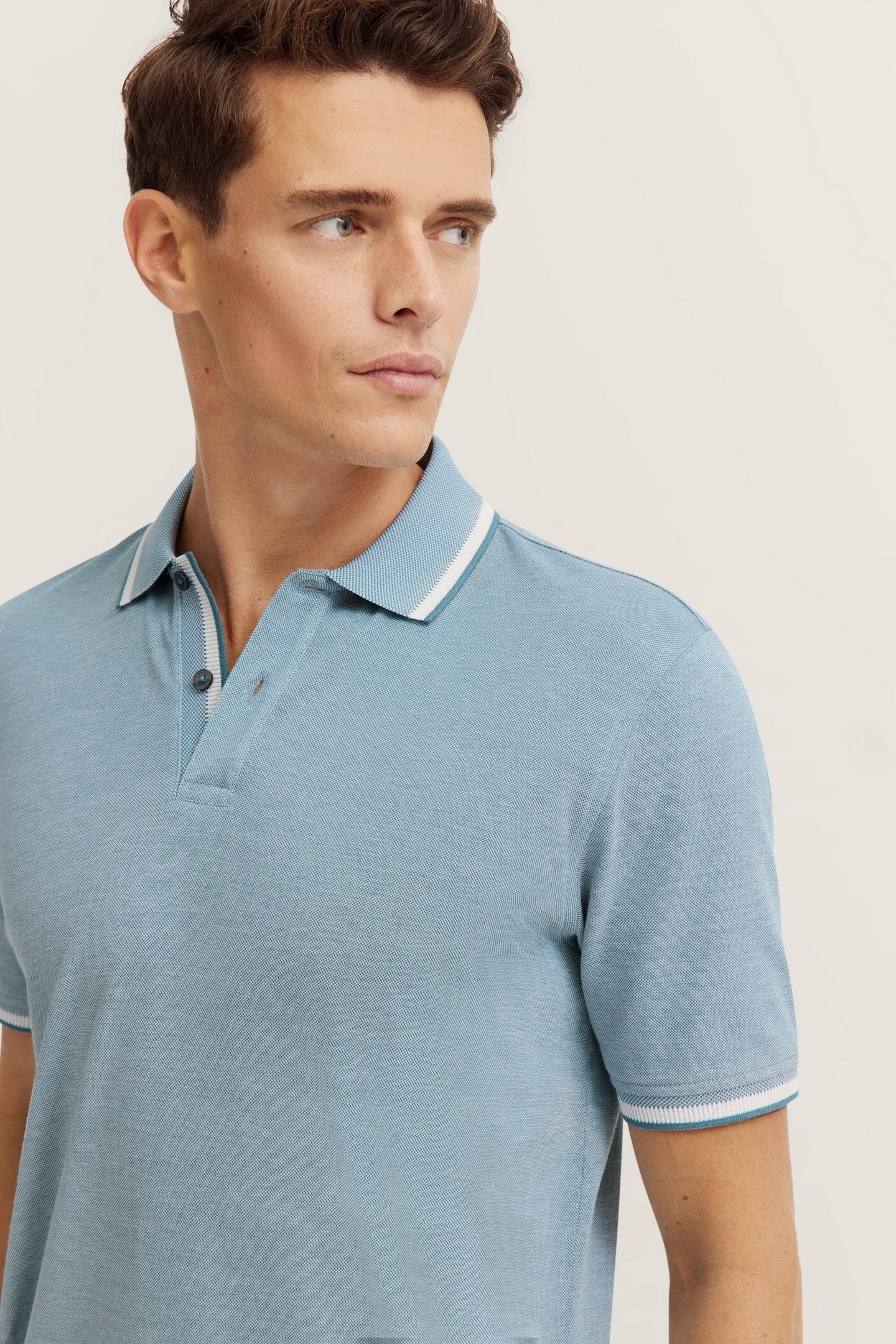 Bugatti Poloshirt gemaakt van katoen