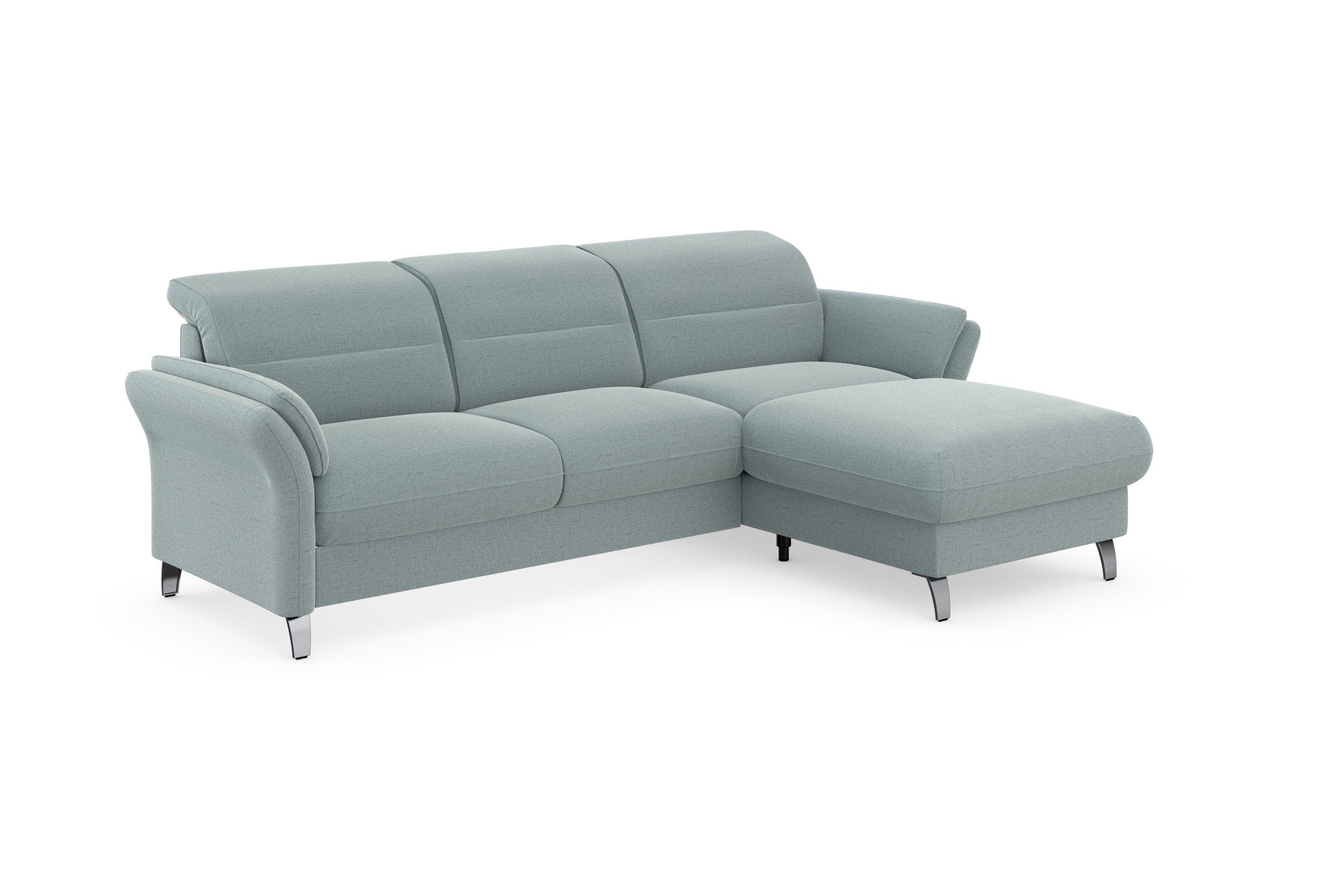 sit&more Hoekbank Grenoble L-vorm met bonnellvering optioneel met bedfunctie, bedlade, arm- en hoofdsteunverstelling