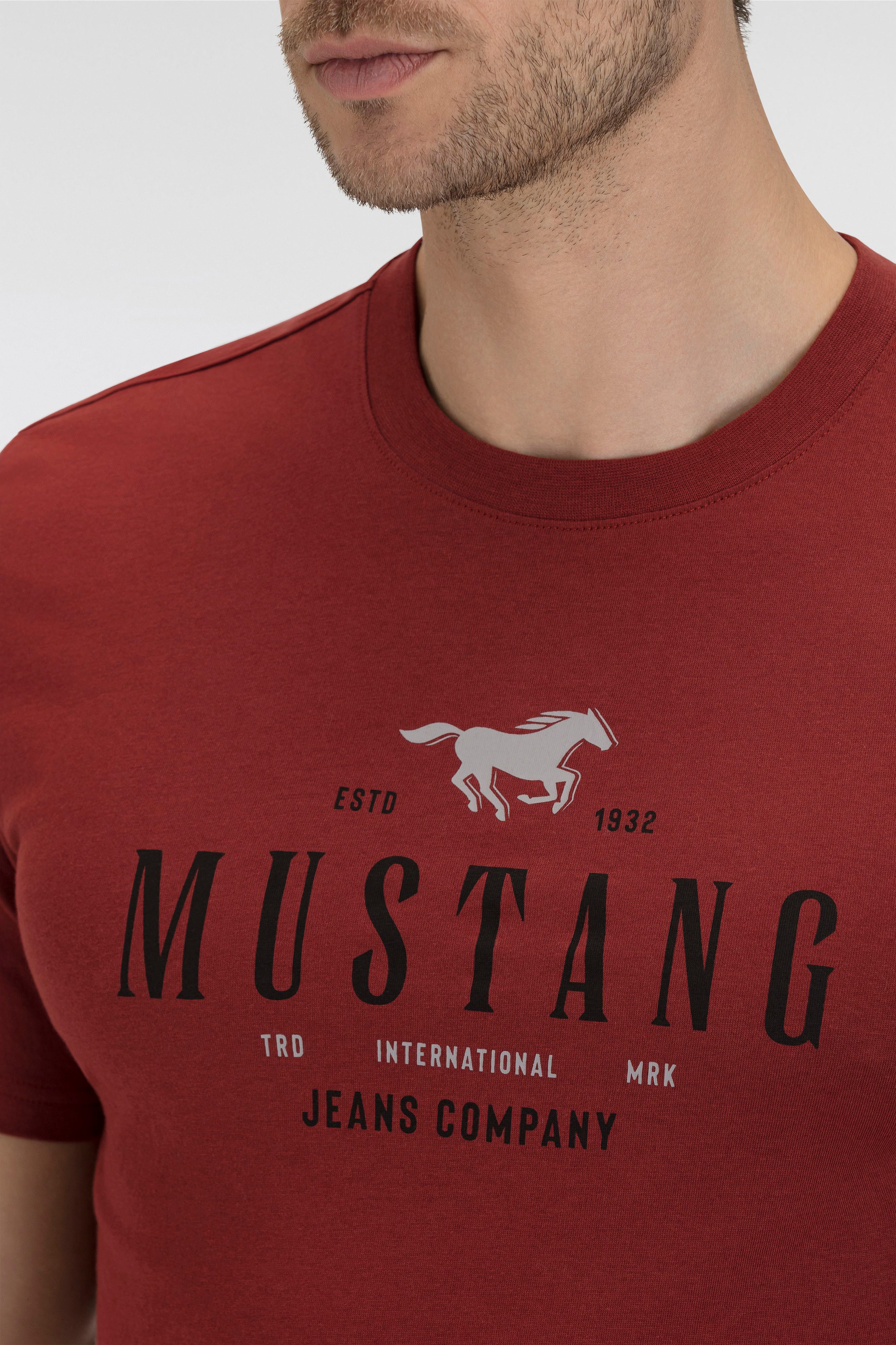 MUSTANG T-shirt Style Alex C Print