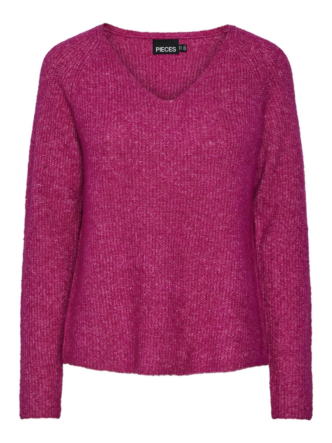 pieces Trui met V-hals PCELLEN LS V-NECK KNIT NOOS BC