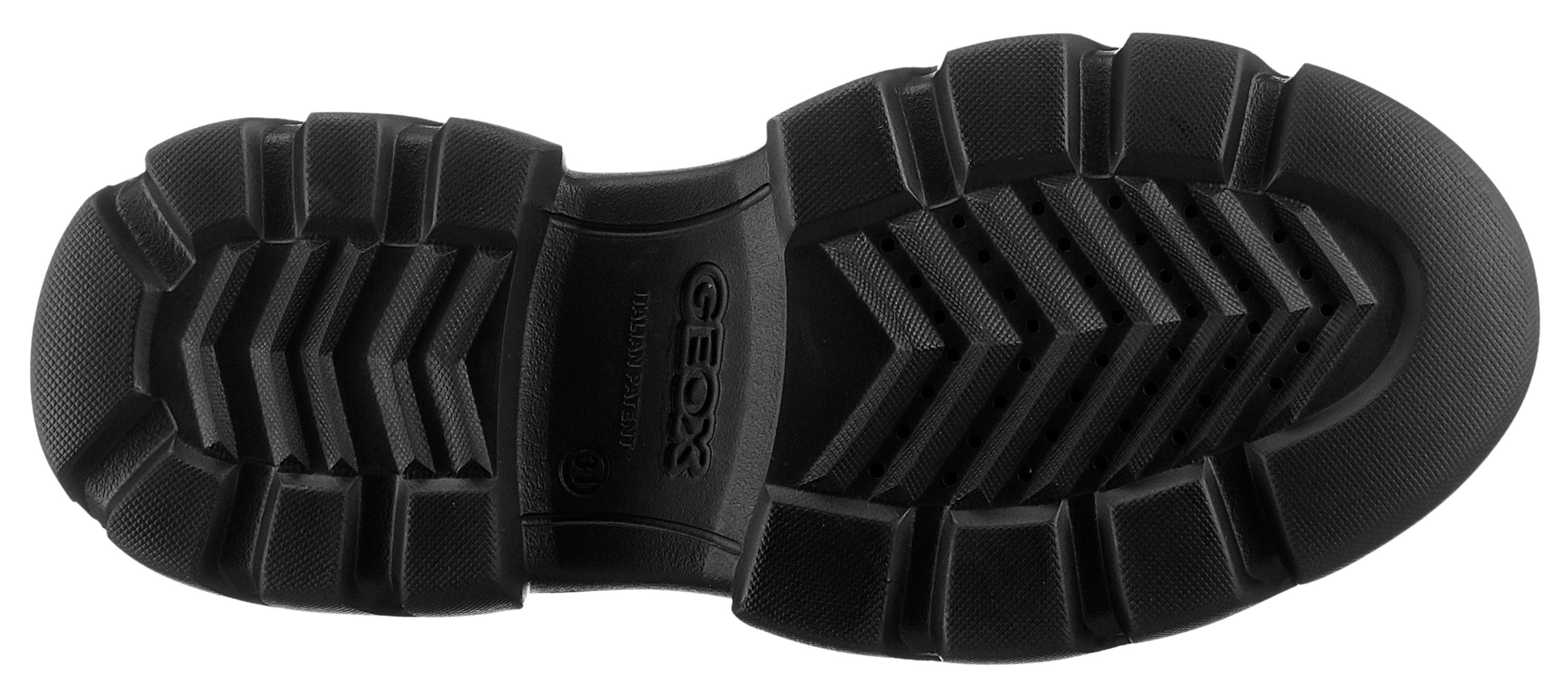 Geox Chelsea-boots J JUNETTE GIRL C Plateau laarzen, instaplaarzen, winterlaarzen met blokhak