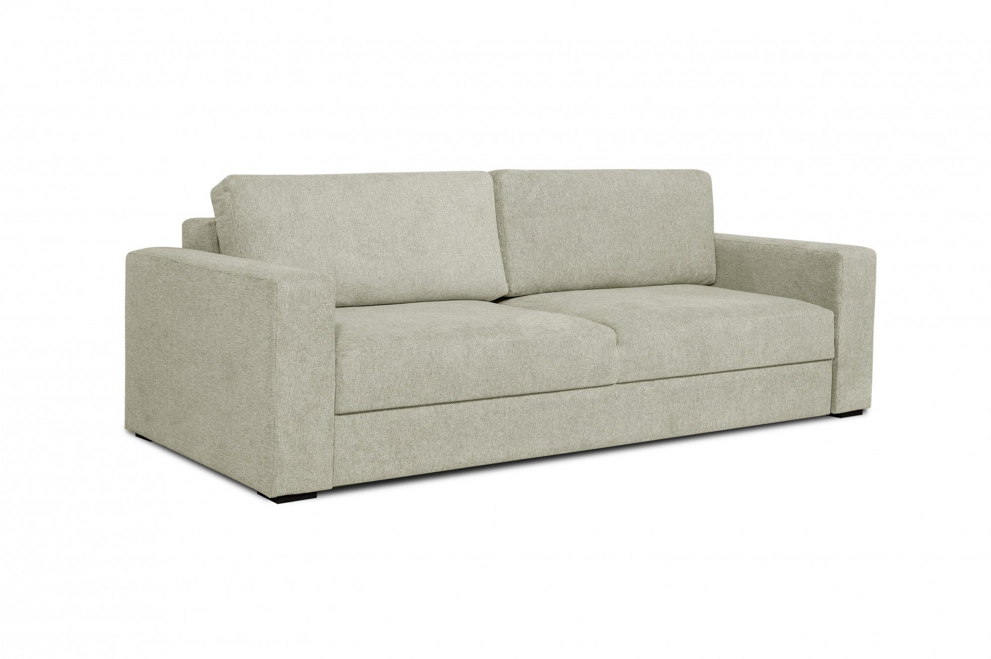 Home affaire Slaapbank Calrence met opklapbare slaapfunctie, twee armleuningversies in de serie