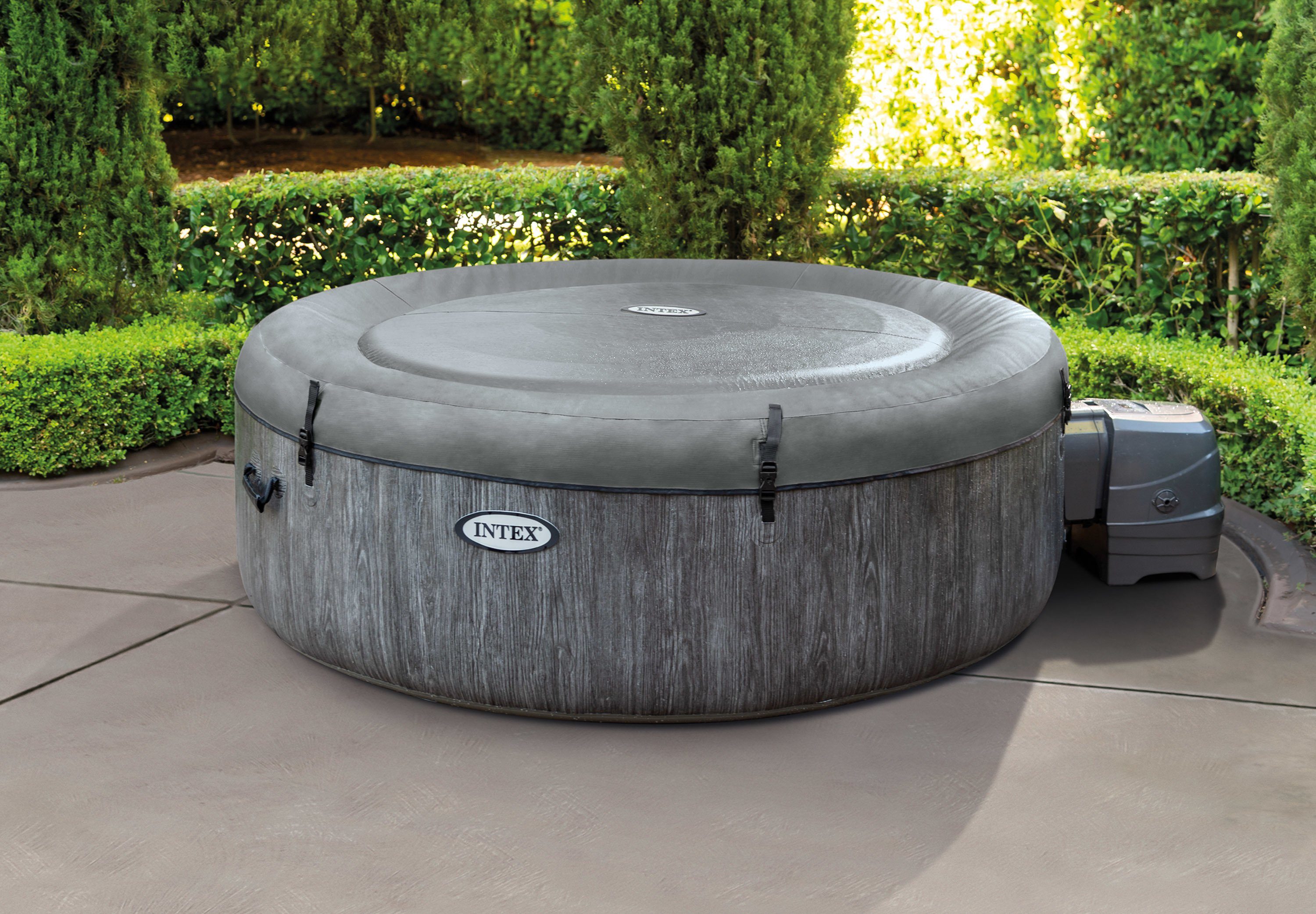 Intex Whirlpool PureSpa™ Bubble Massage Greywood Deluxe