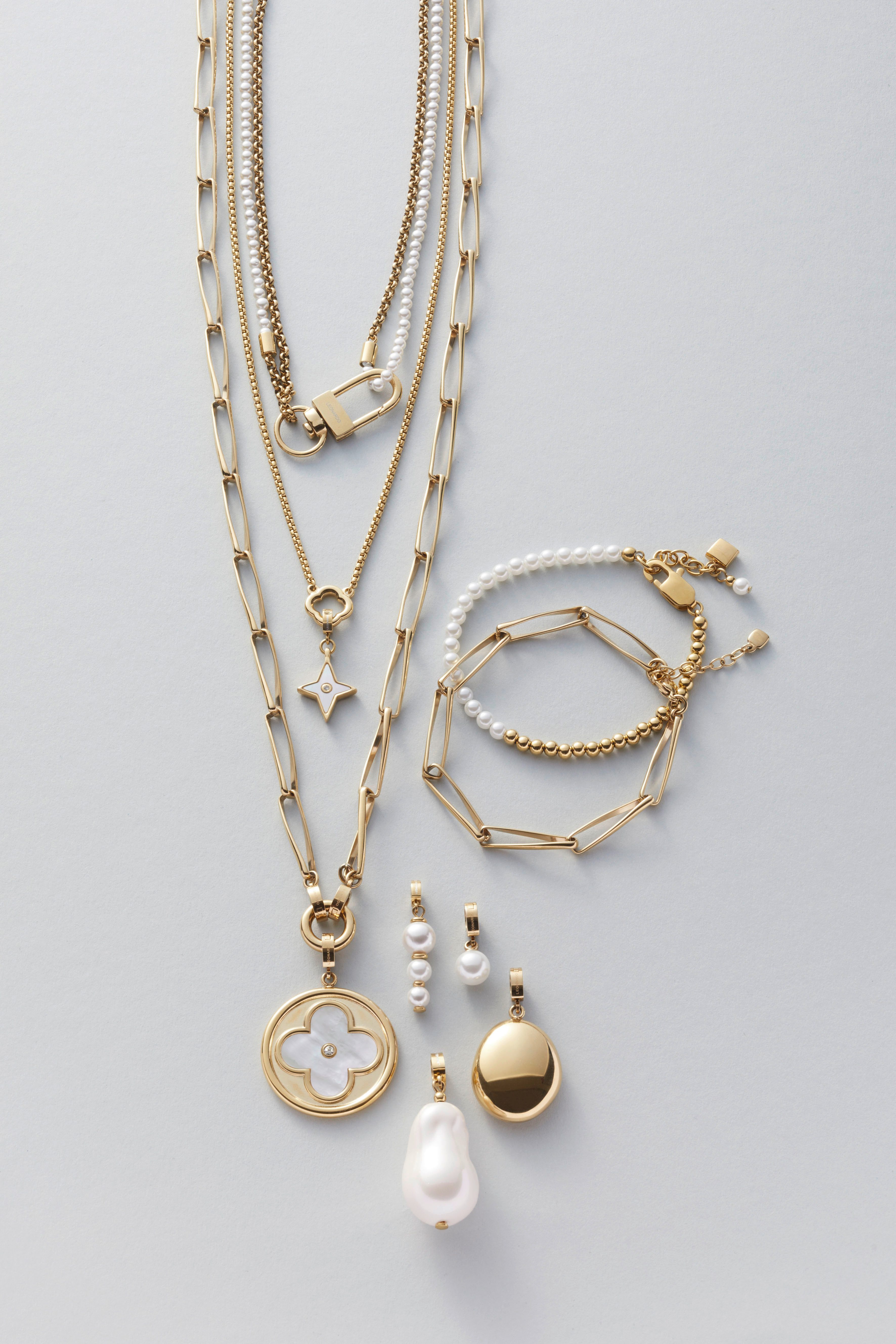 LEONARDO Bedelketting Halsketting Consenza Clip&Mix, 024442, 024443