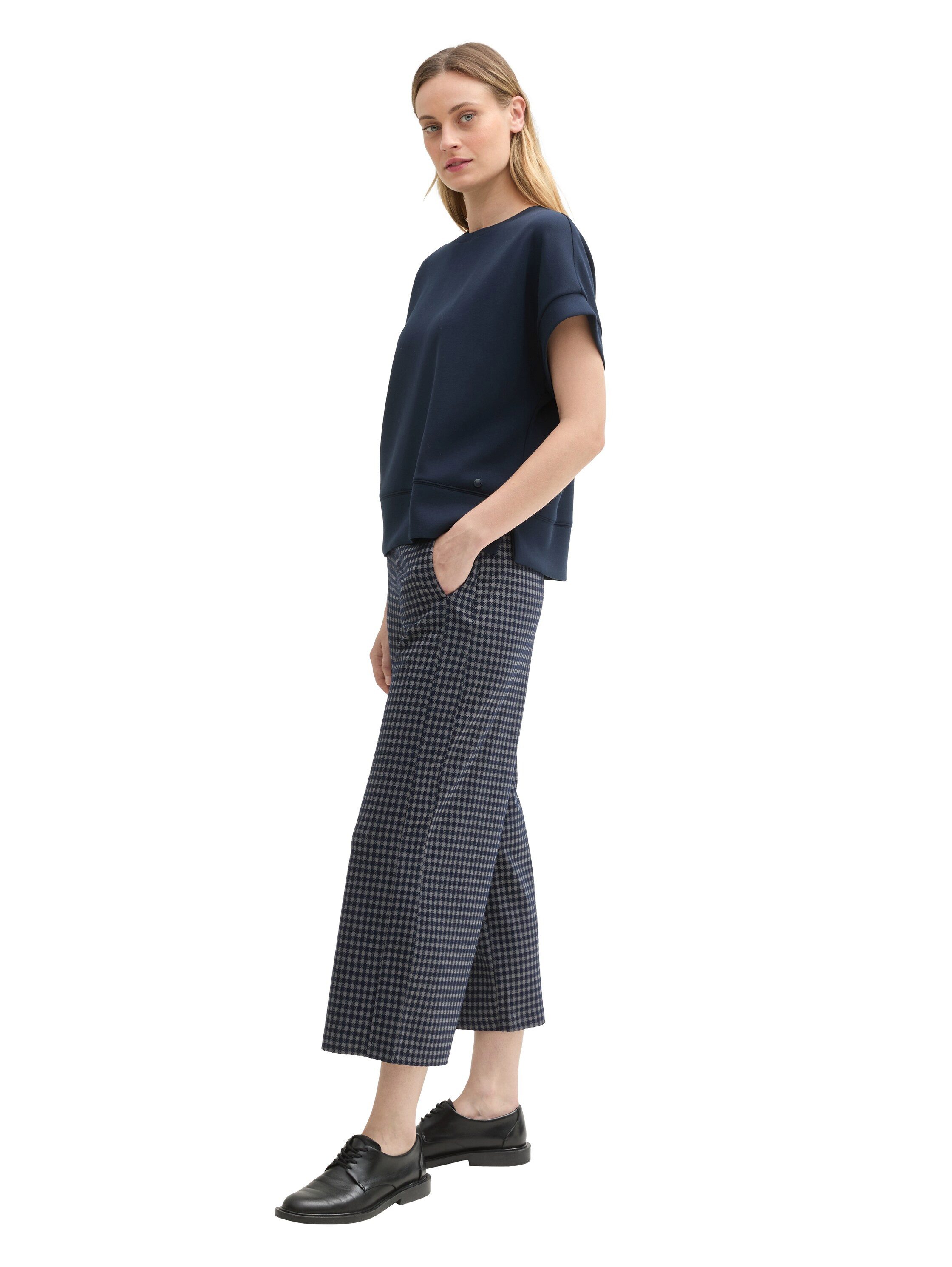 Tom Tailor Culotte met ruitpatroon