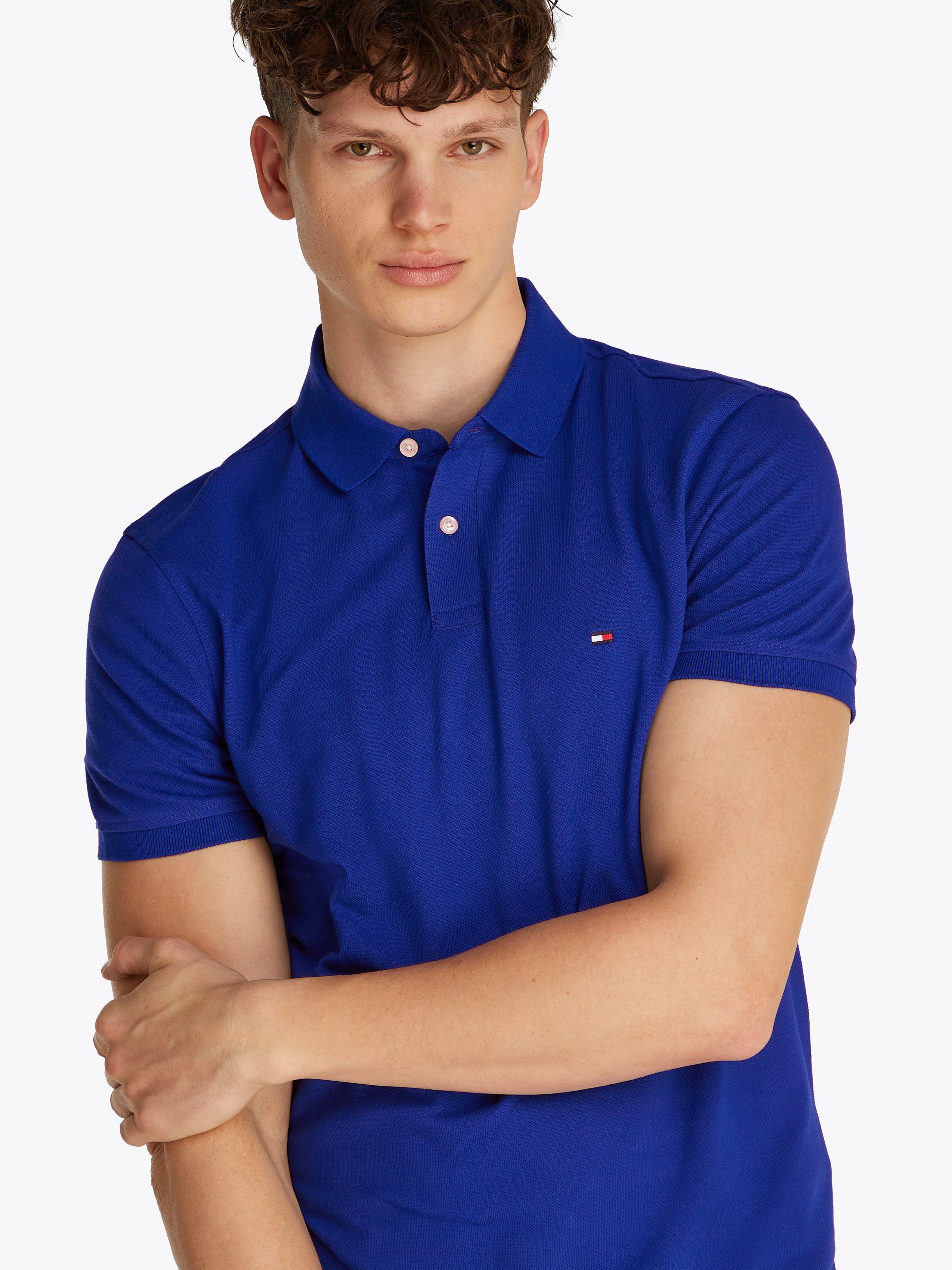 Tommy Hilfiger Poloshirt 1985 REGULAR POLO van hoogwaardige katoen-piqué-kwaliteit