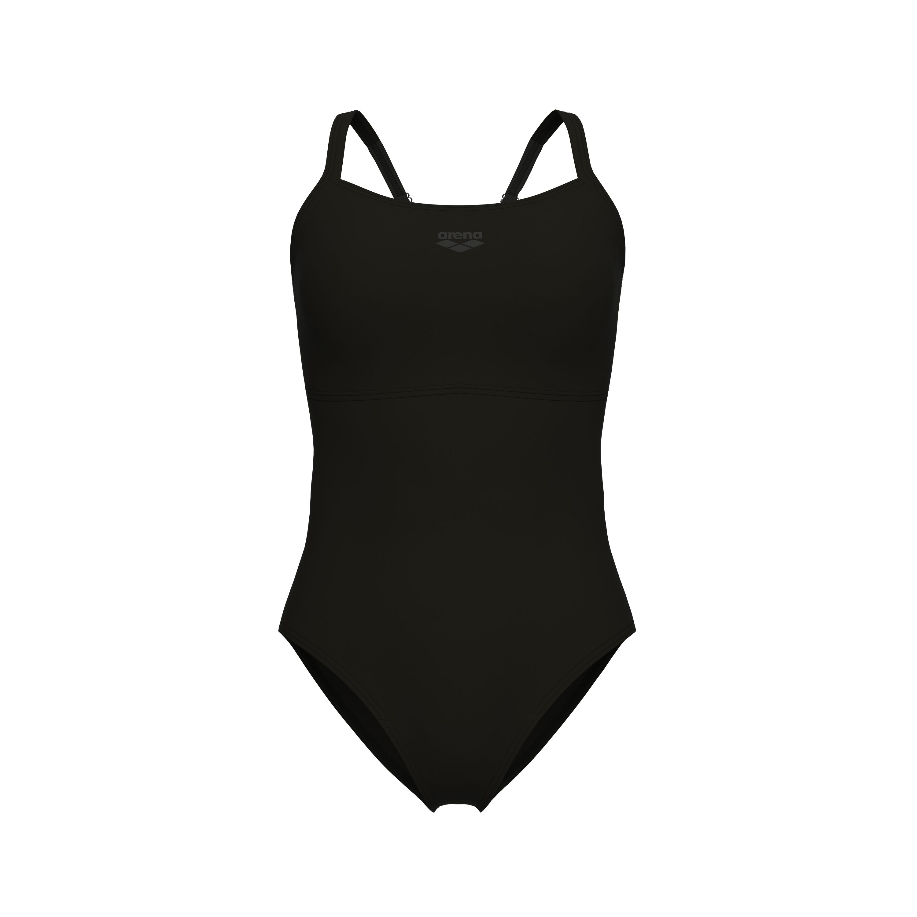Arena Badpak Arena Feel dames solid lightdrop back bustier badpak
