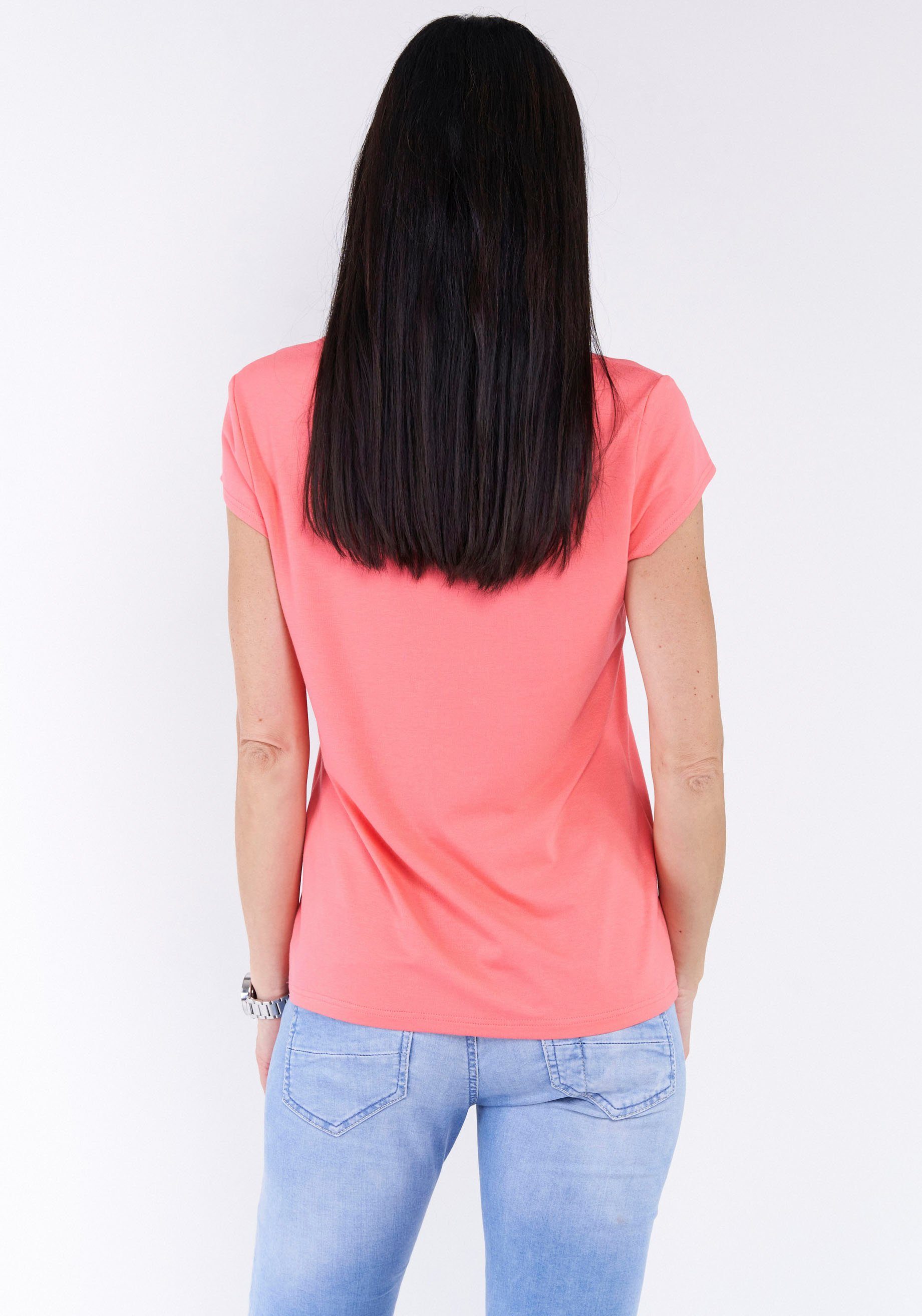 Seidel Moden T-shirt met kapmouwen, made in germany