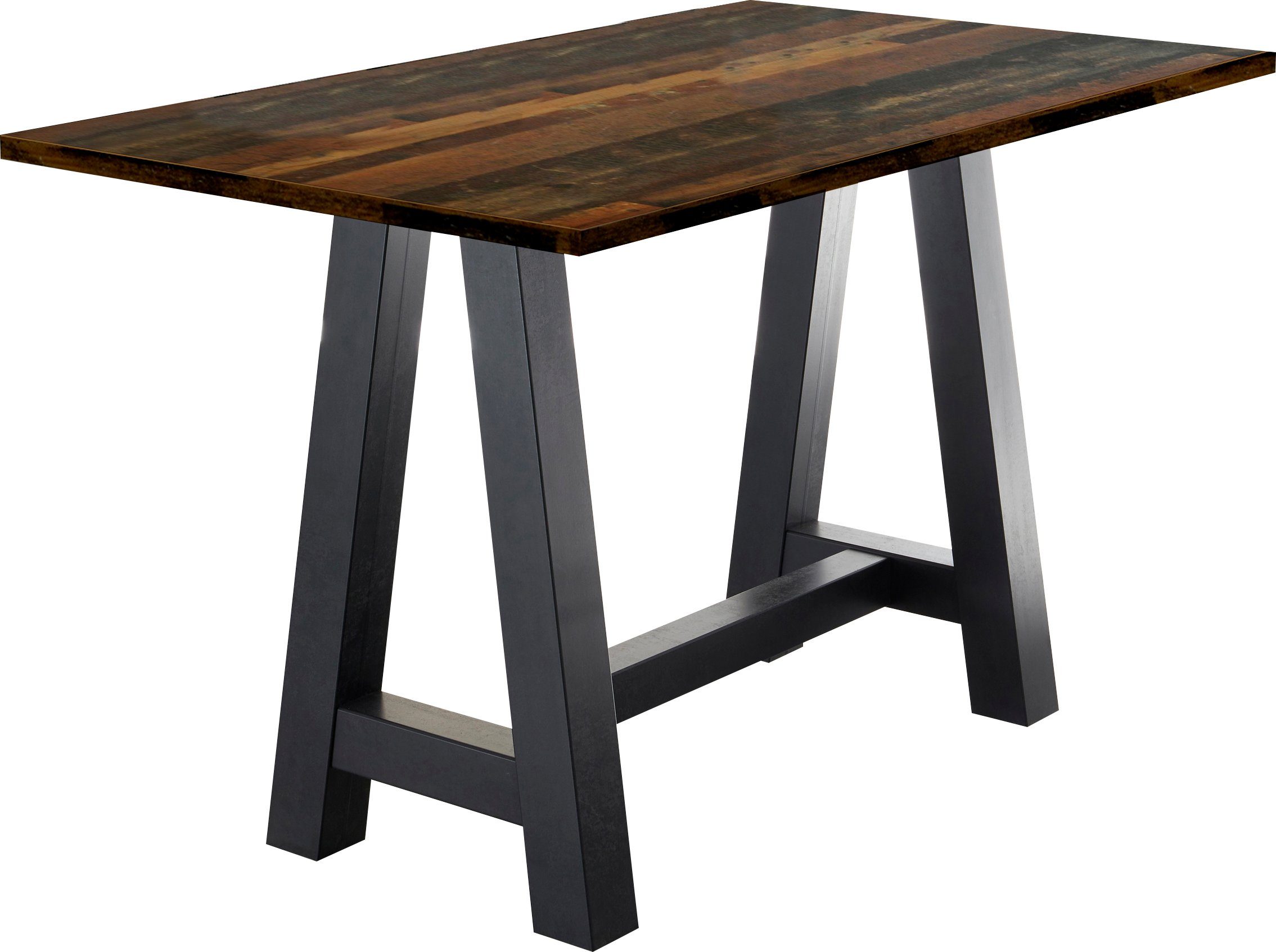 Mäusbacher Bartafel Frame in A-model (breedte 120, 140 of 160 cm) rechthoekige tafels maat 160 cm x 105 cm x 70 cm bruin