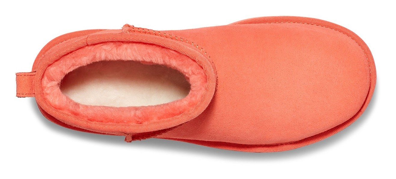 UGG Winterlaarzen Classic Ultra Mini Platform plateau-boot, trend, instapschoen met plateauzool