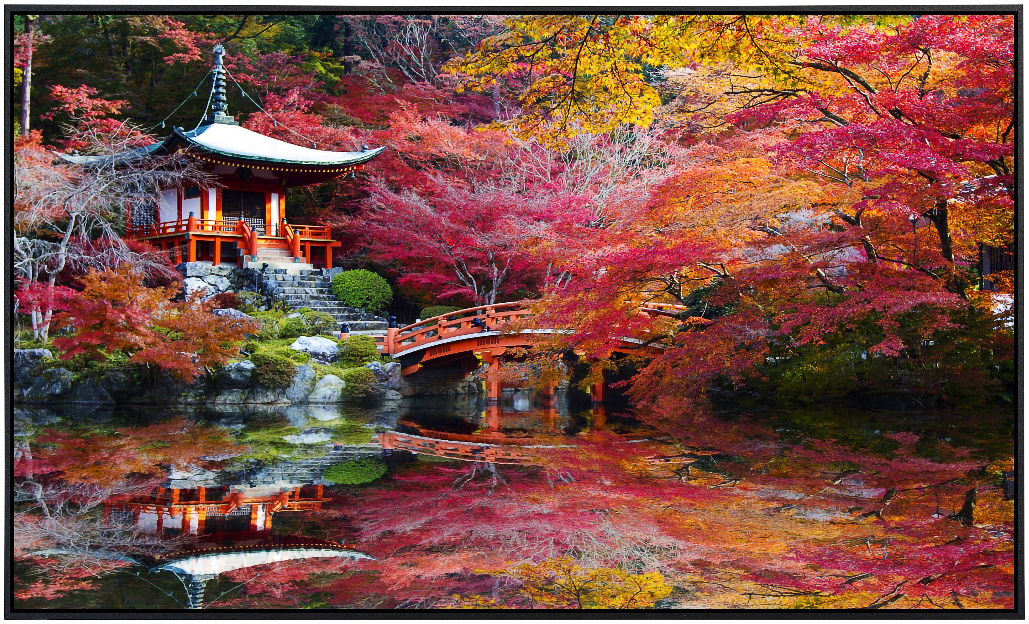 Papermoon Infraroodverwarming Japanse tuin zeer aangename stralingswarmte