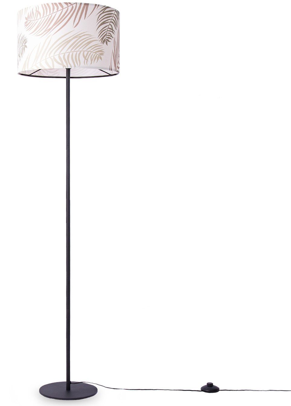 Paco Home Staande lamp Kuba 123 Woonkamer vloerlamp slaapkamer lampen E27 decoratie woonkamer palm