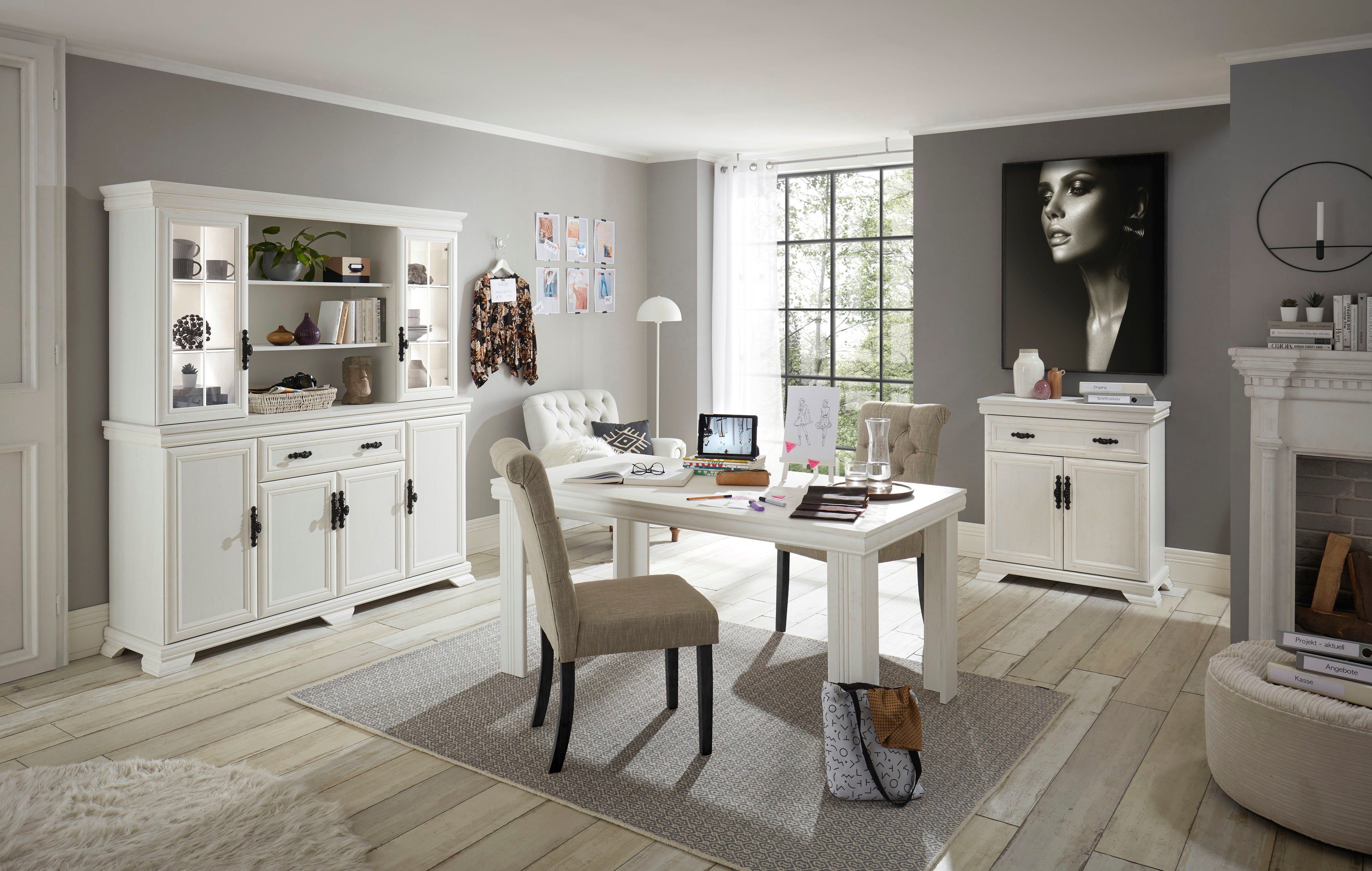 Home affaire Buffetkast Royal Breedte ca. 168 cm